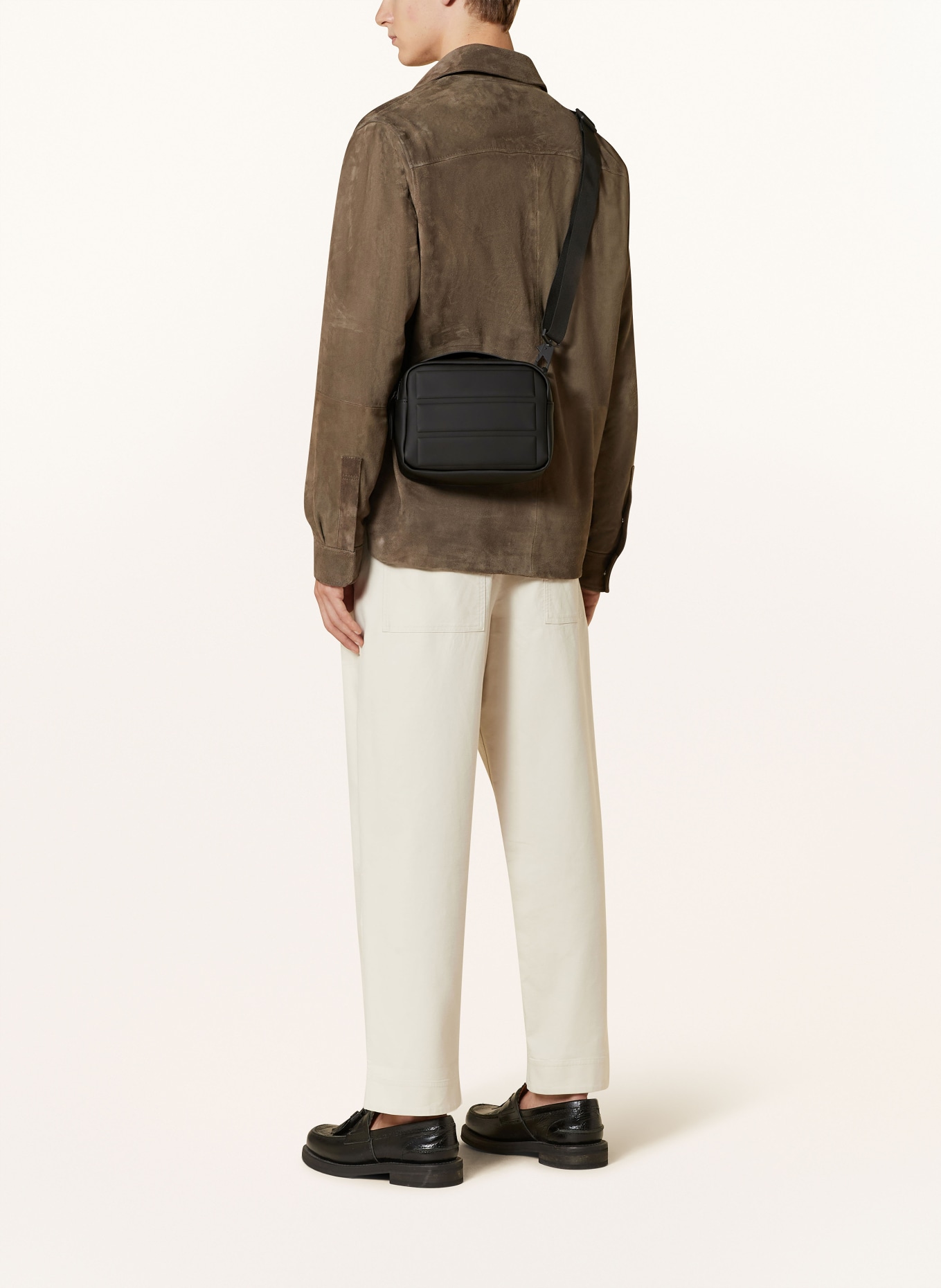 RAINS Crossbody bag: BLACK