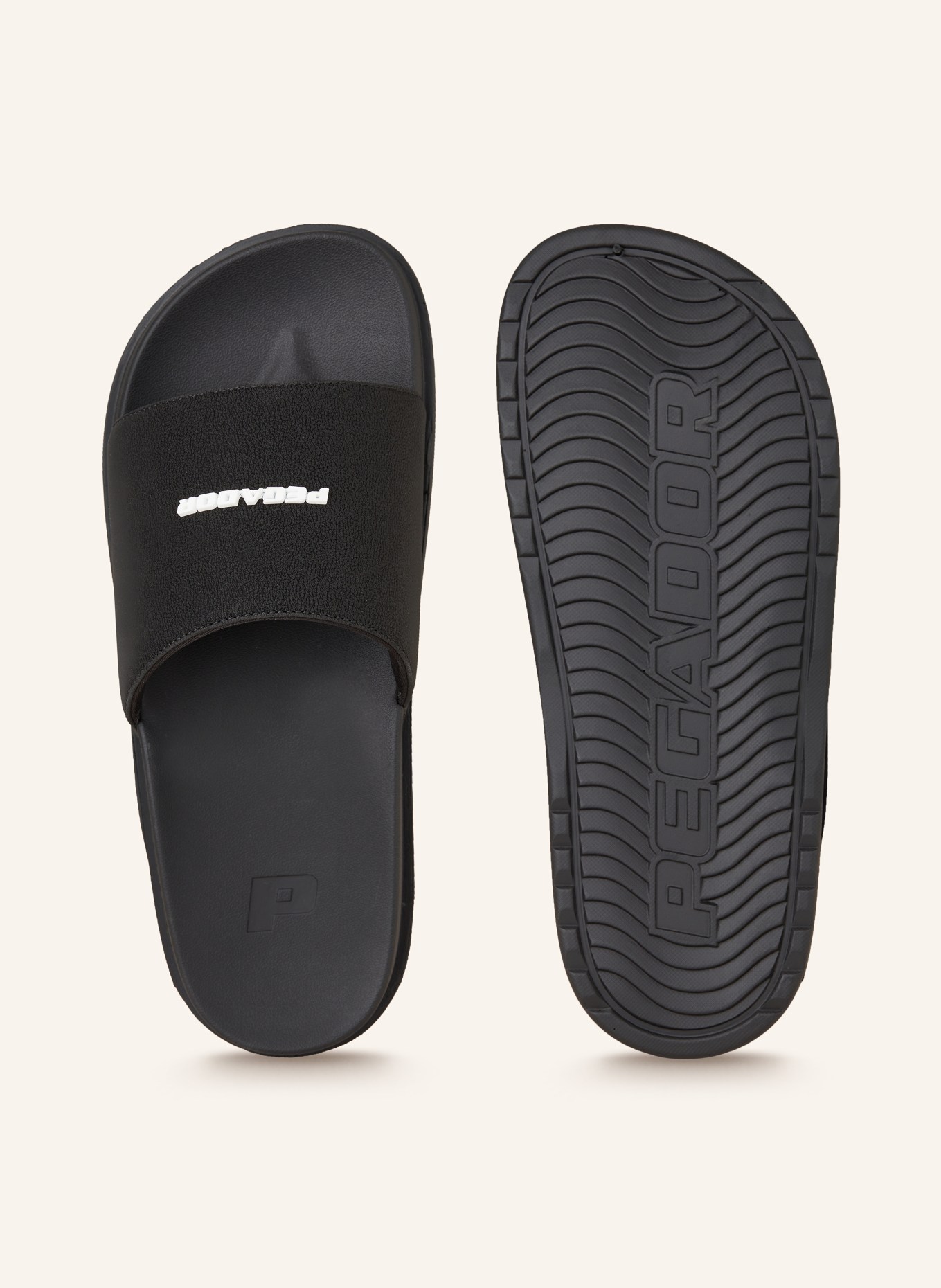 PEGADOR Slides SUNA SLIDE, Color: BLACK (Image 5)