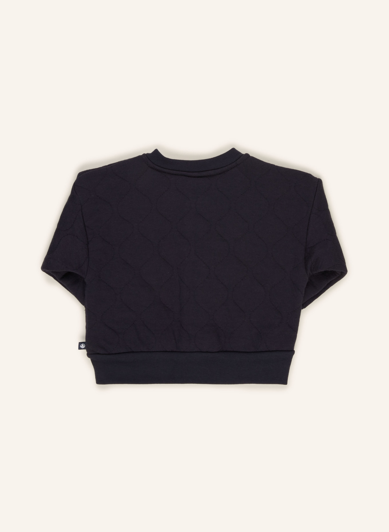 PETIT BATEAU Steppjacke aus Jersey: DUNKELBLAU