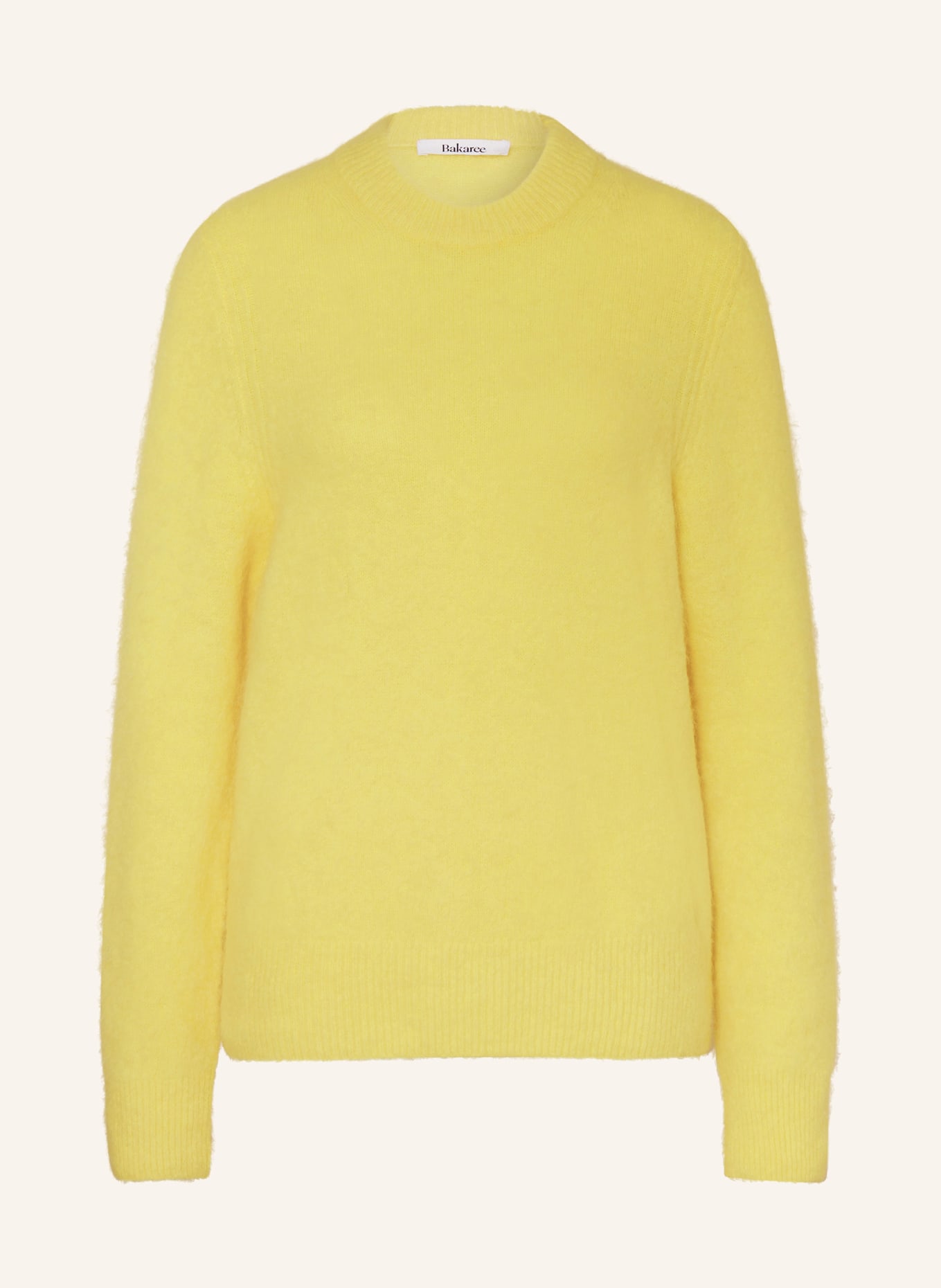 Bakaree Sweater CORVARA with alpaca, Color: YELLOW (Image 1)