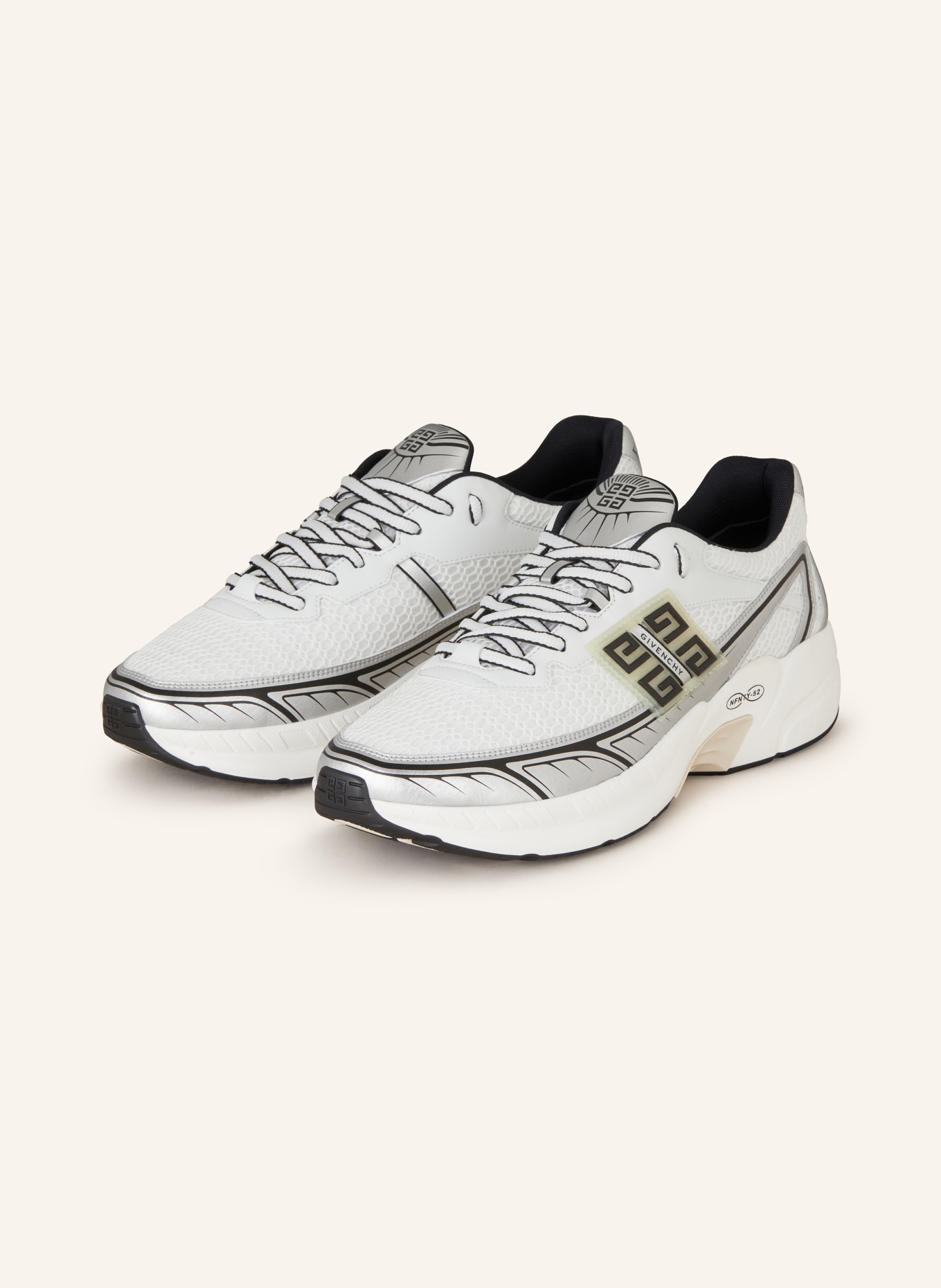 Givenchy sneakers silver sales