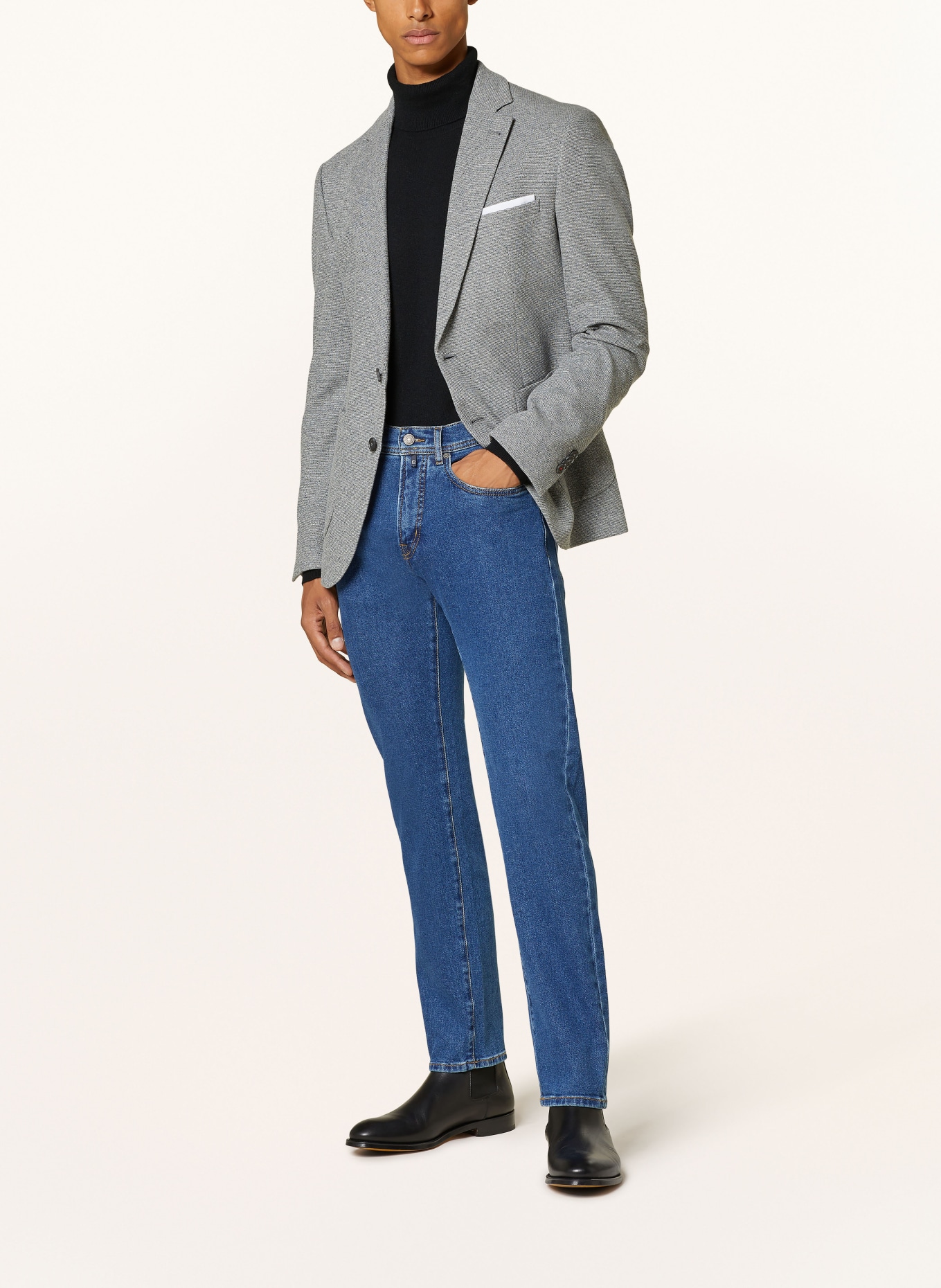 pierre cardin Jeans PC-LAVAL Regular Fit: 6831 ocean blue stonewash