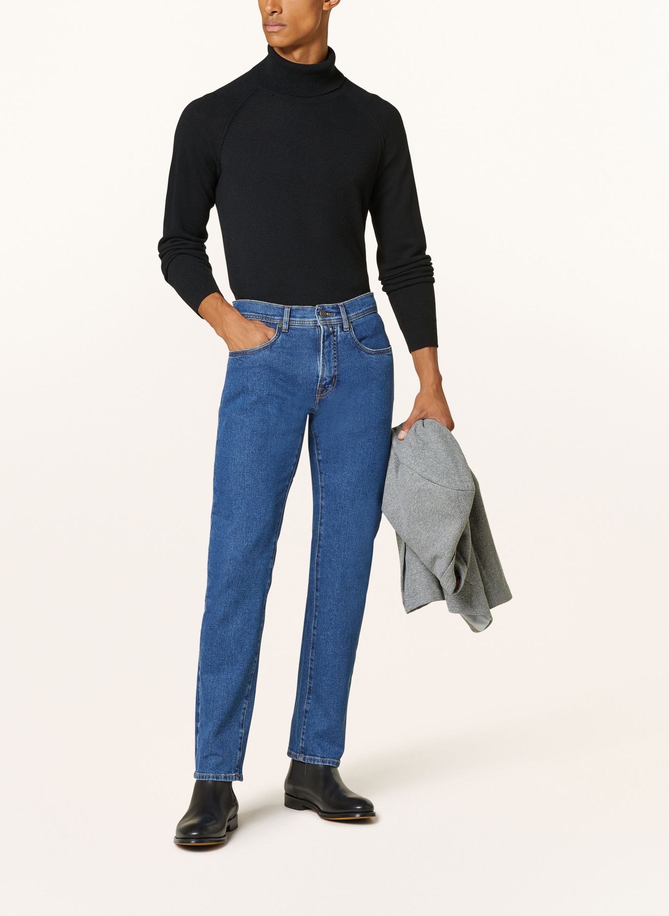 pierre cardin Jeans PC-LAVAL Regular Fit: 6831 ocean blue stonewash