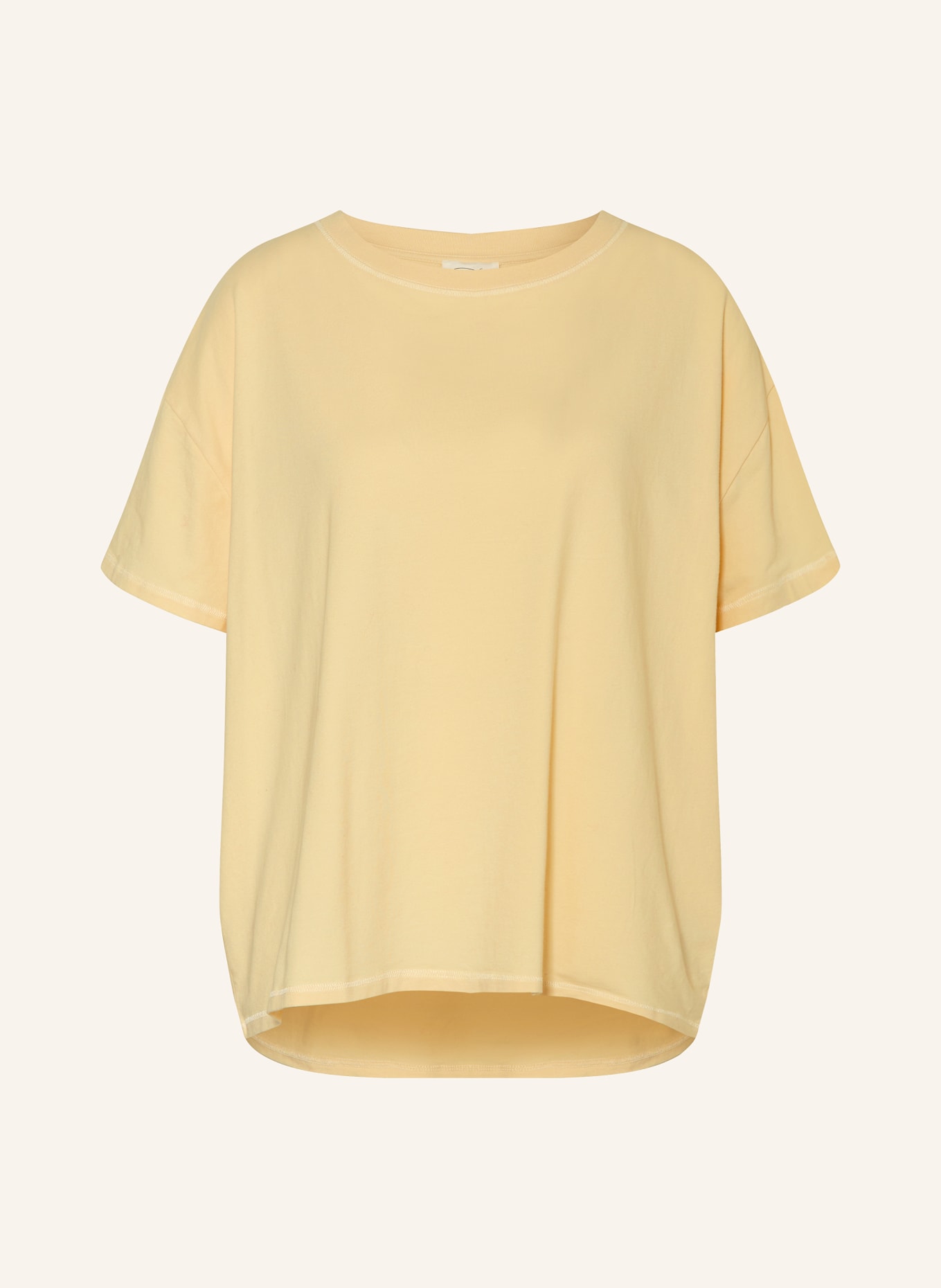 American Vintage T-shirt PYMA, Color: LIGHT YELLOW (Image 1)