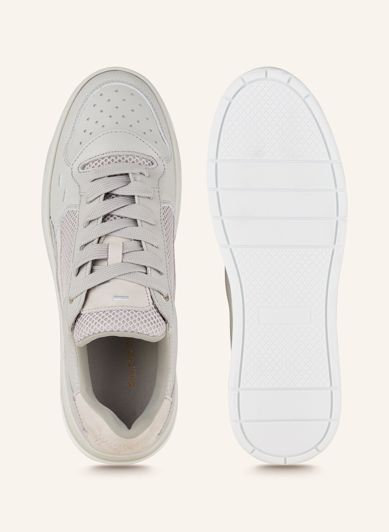 FILLING PIECES Sneaker CRUISER: GRAU