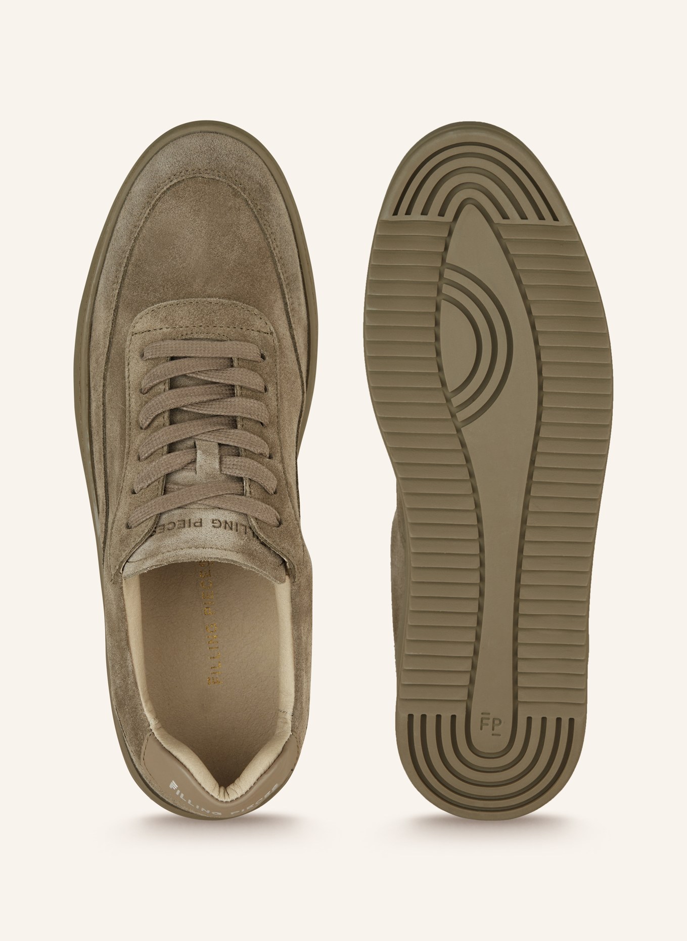 FILLING PIECES Sneaker MONDO: TAUPE