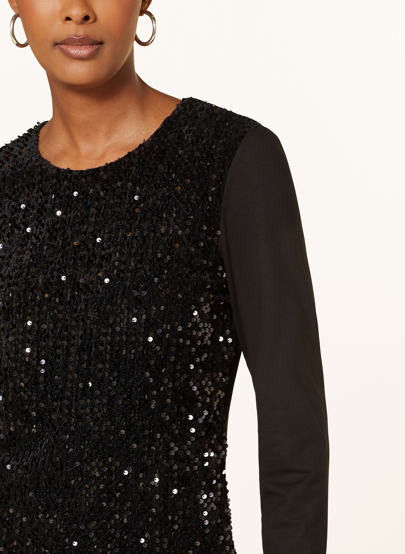 Long sleeve sequin shirt new arrivals