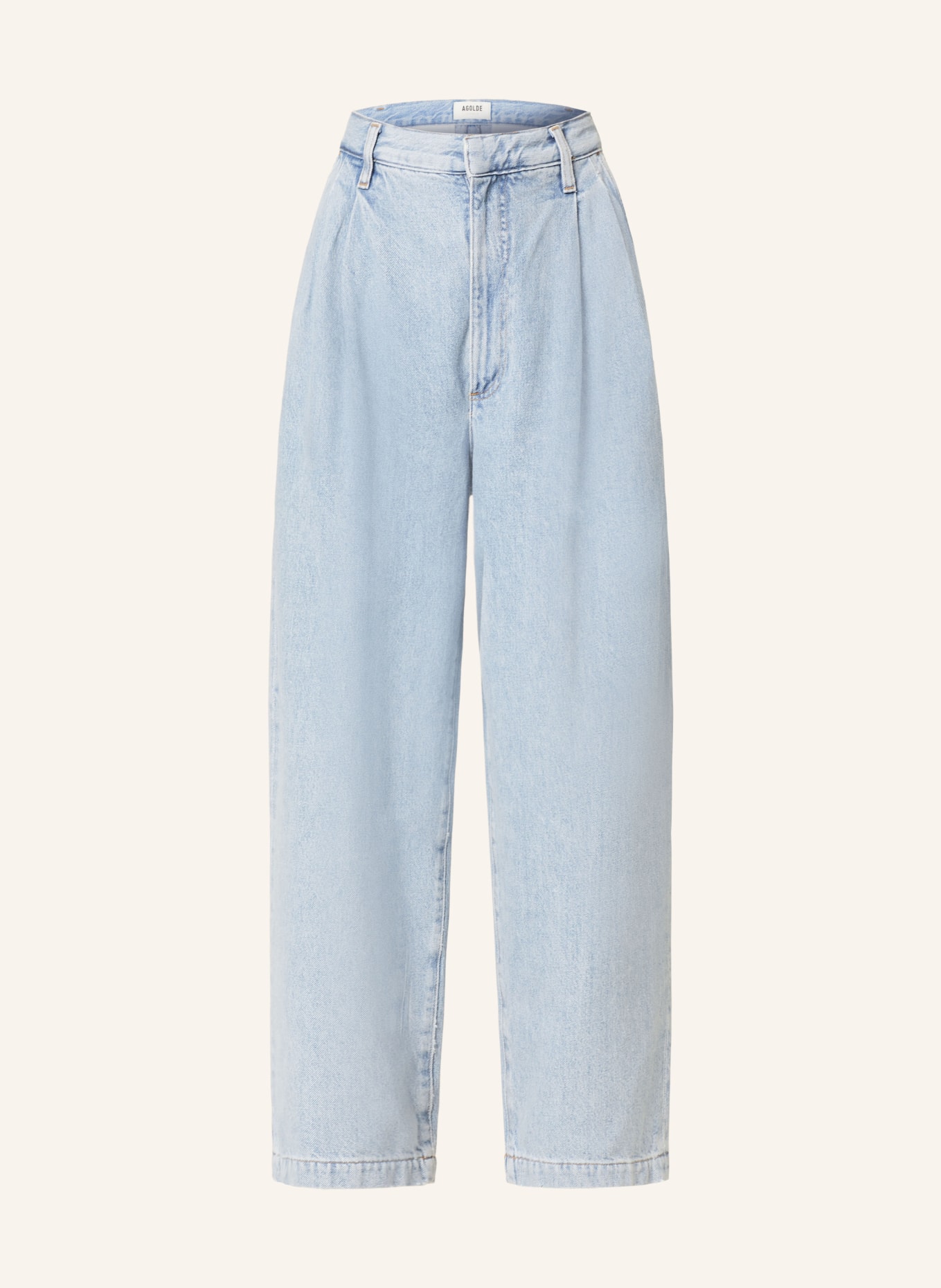 AGOLDE jeans grey BECKER, Color: Black shorts Carhartt (Image 1)