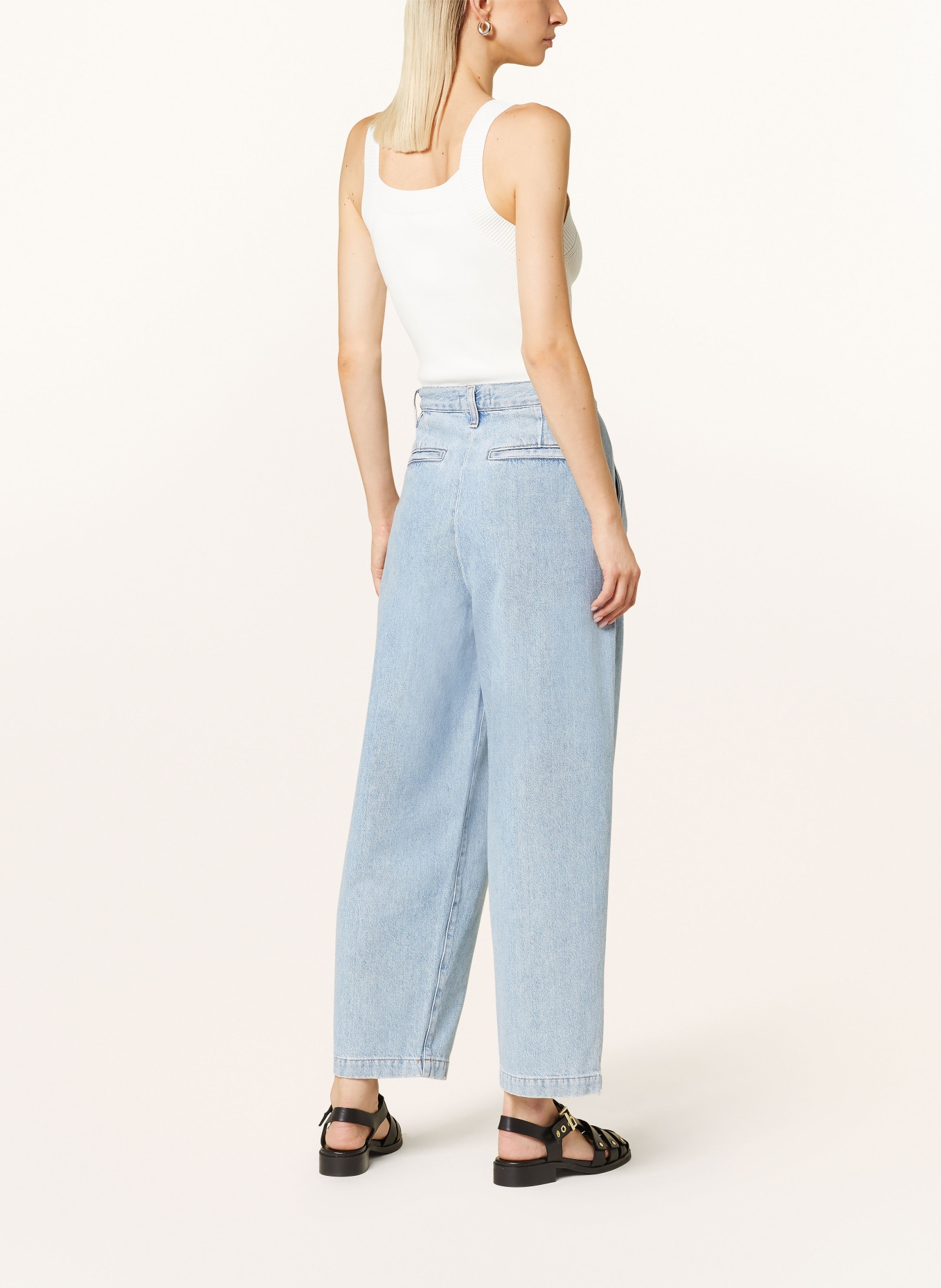 AGOLDE jeans grey BECKER, Color: Black shorts Carhartt (Image 3)