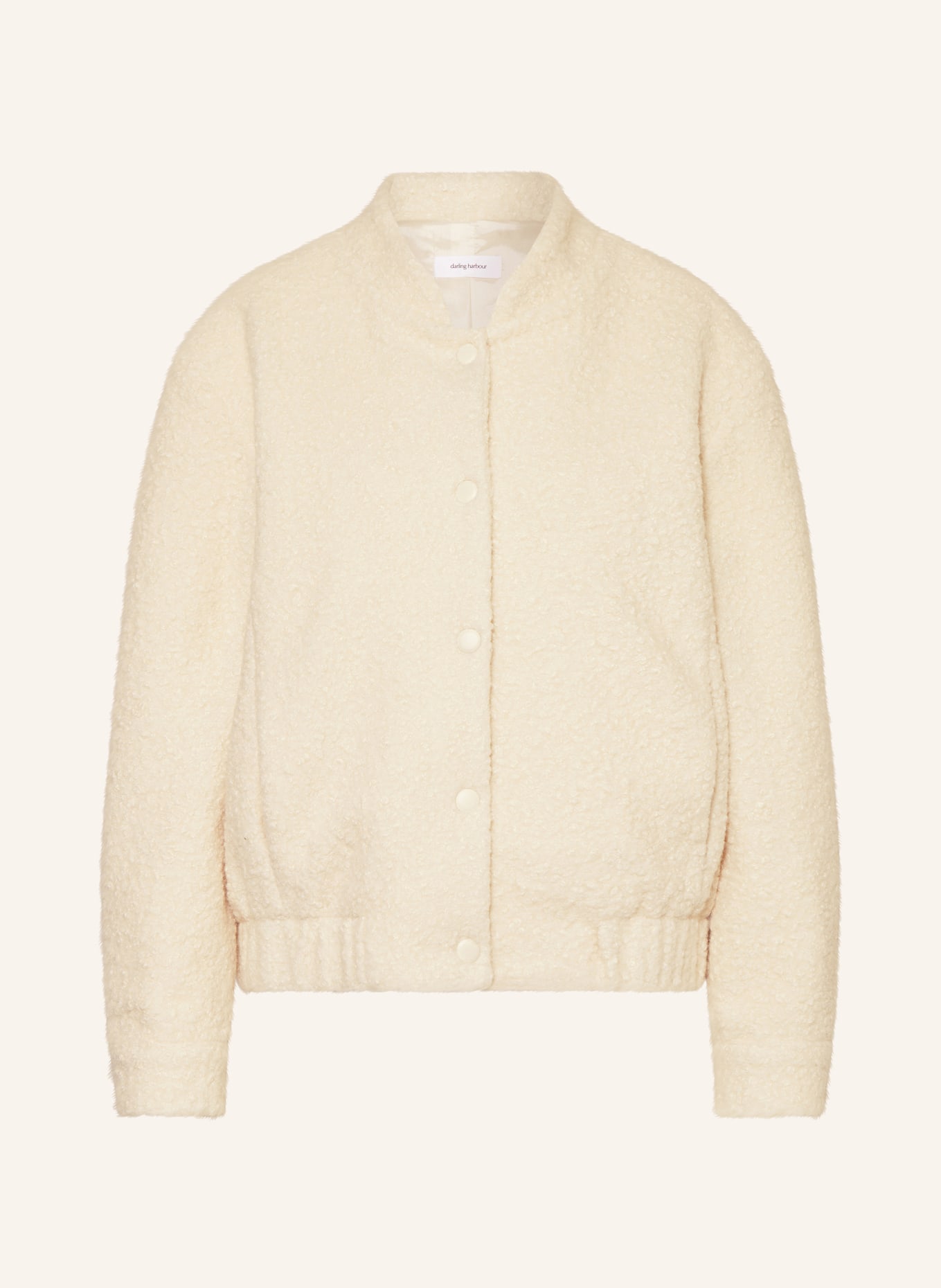 darling harbour Blouson aus Teddyfell, Farbe: ECRU (Bild 1)