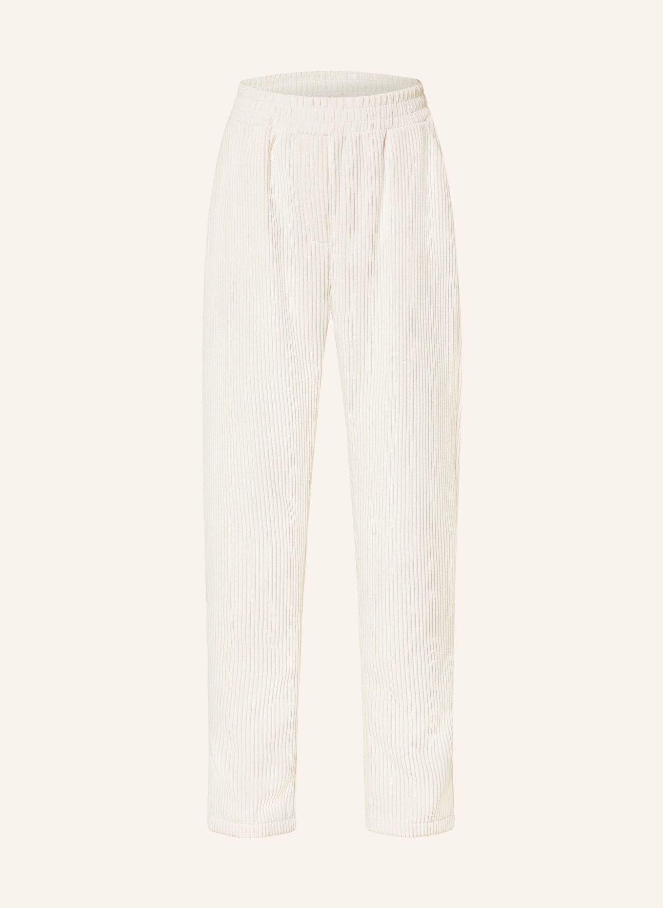 darling harbour Corduroy trousers, Color: ECRU (Image 1)