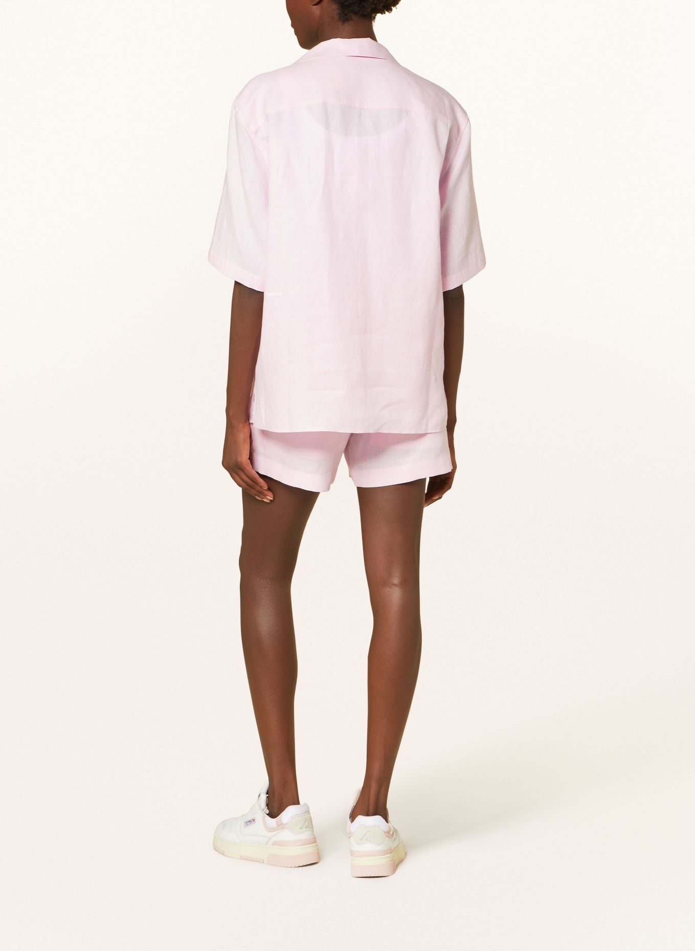 PANGAIA Koszula z lnu: RÓŻOWY