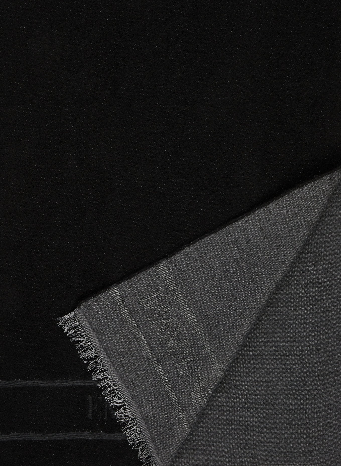 EMPORIO ARMANI Schal: SCHWARZ