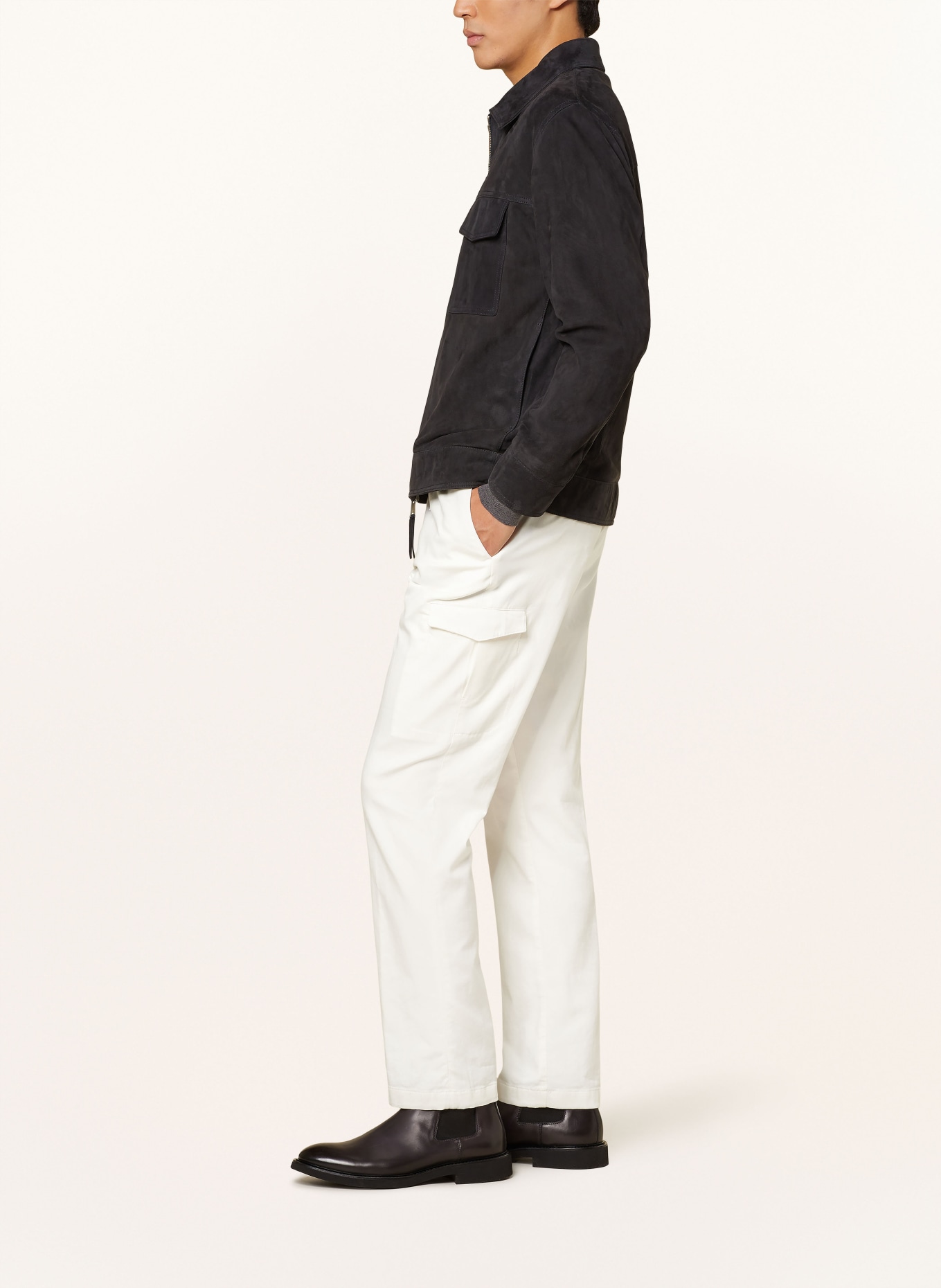 windsor. Cargo pants FEDE-D regular fit, Color: WHITE (Image 4)