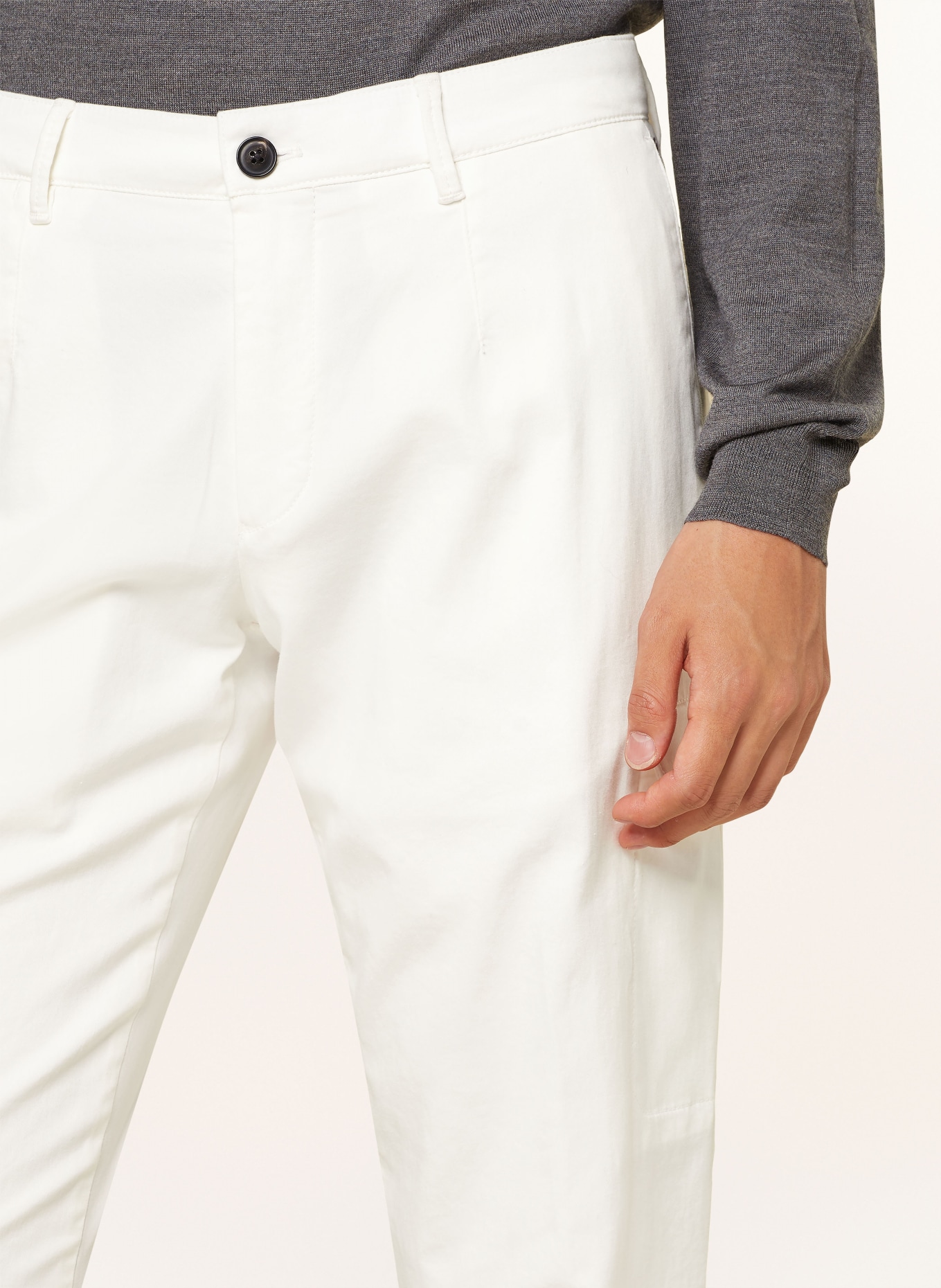 windsor. Cargo pants FEDE-D regular fit, Color: WHITE (Image 5)