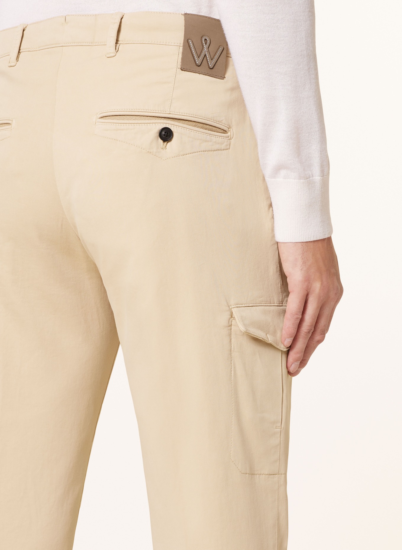 windsor. Cargo pants FEDE-D regular fit: BEIGE