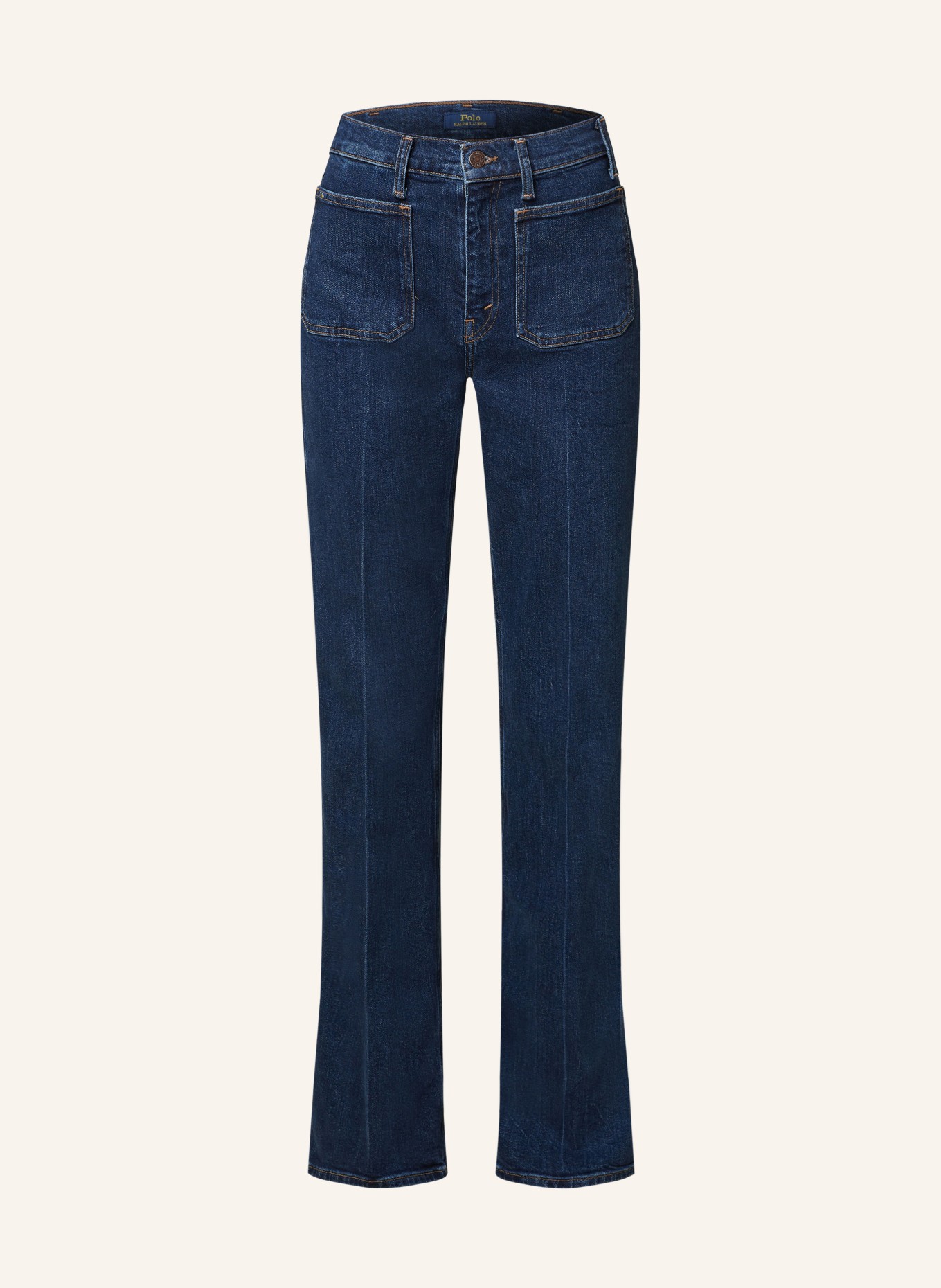 POLO RALPH LAUREN Flared Jeans RYNNE, Farbe: 001 DARK INDIGO (Bild 1)