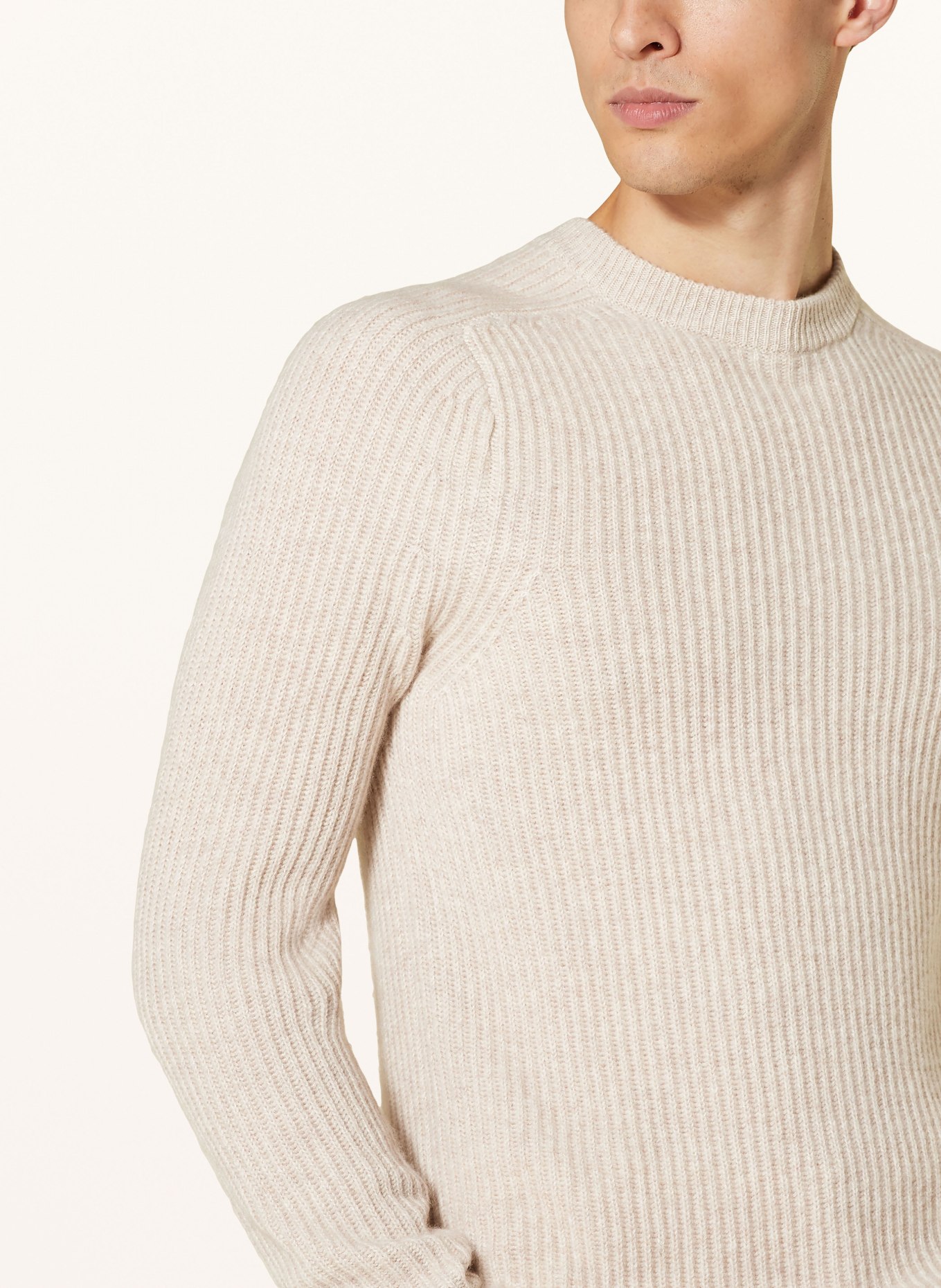 FTC CASHMERE Cashmere-Pullover, Farbe: BEIGE (Bild 4)