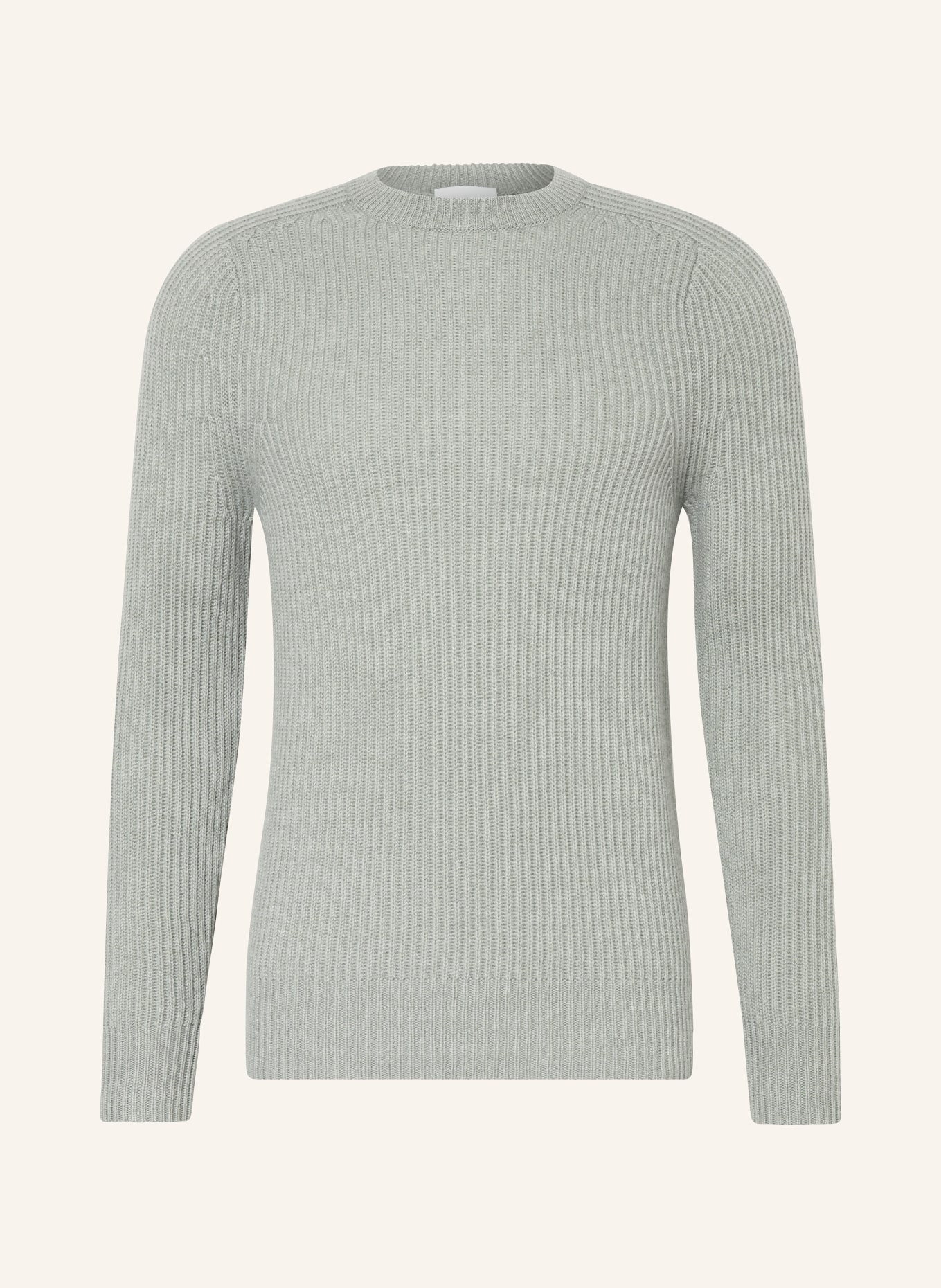 FTC CASHMERE Cashmere-Pullover, Farbe: HELLGRÜN (Bild 1)