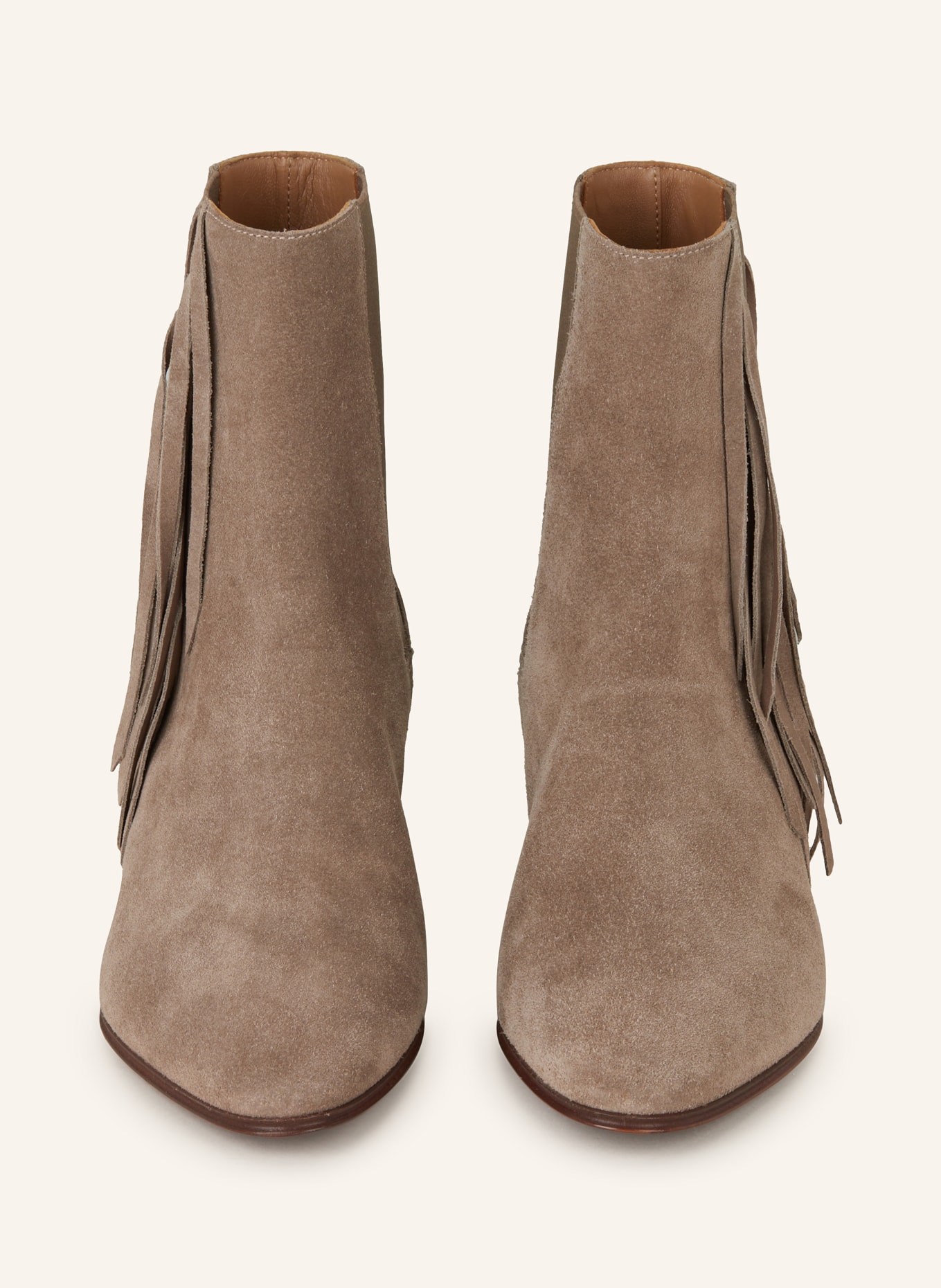 CASADEI Chelsea boots: TAUPE
