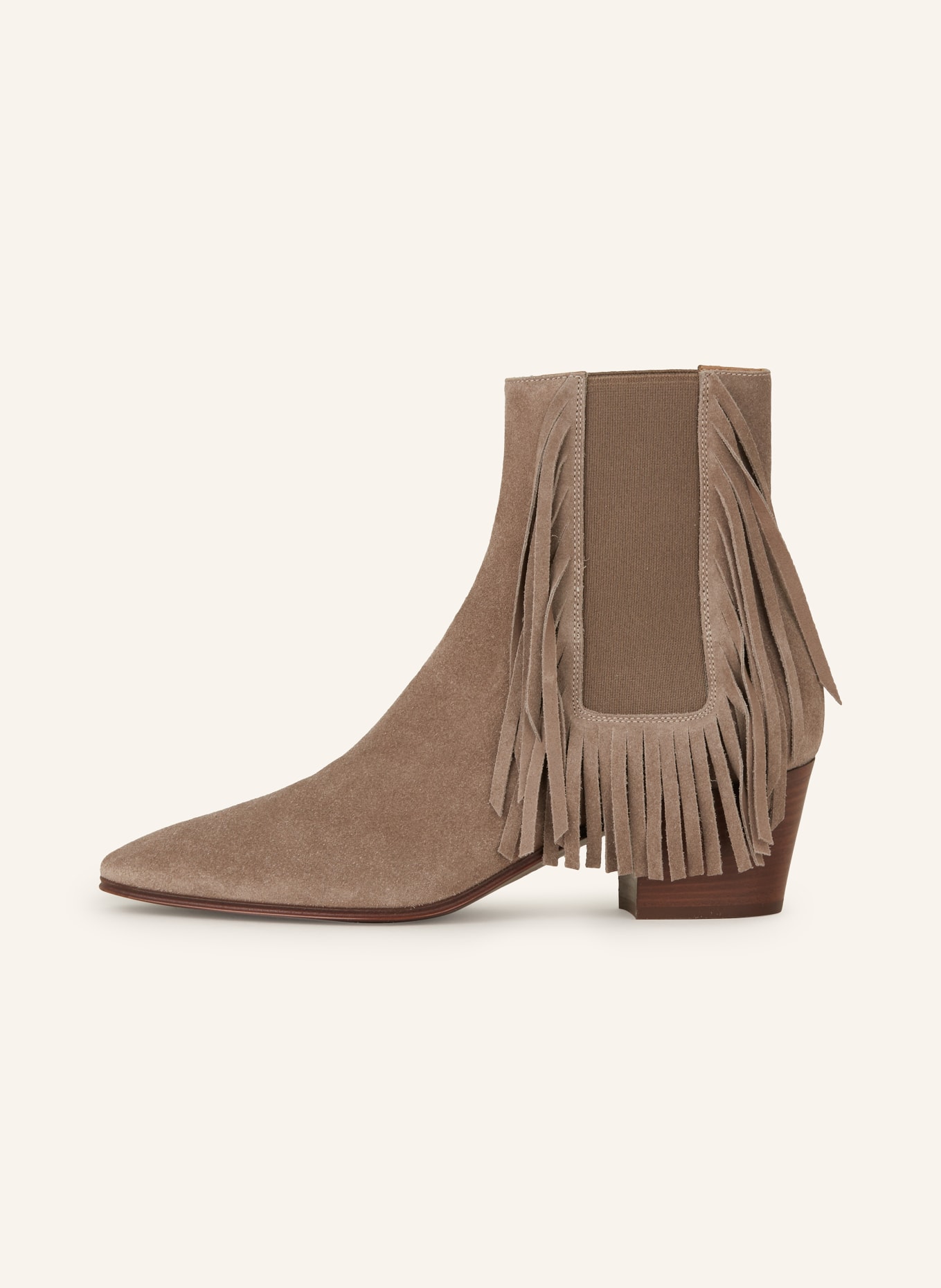 CASADEI Chelsea boots: TAUPE