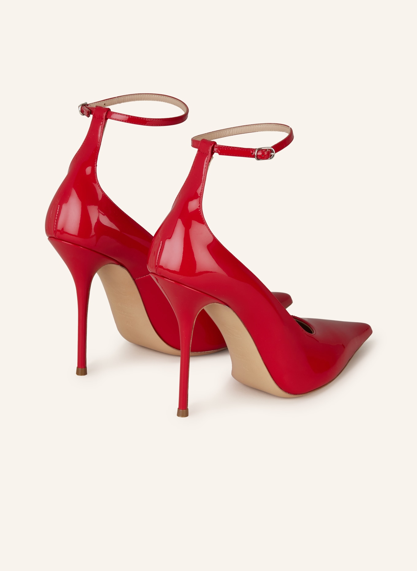 CASADEI Lack-Pumps SCARLET: ROT