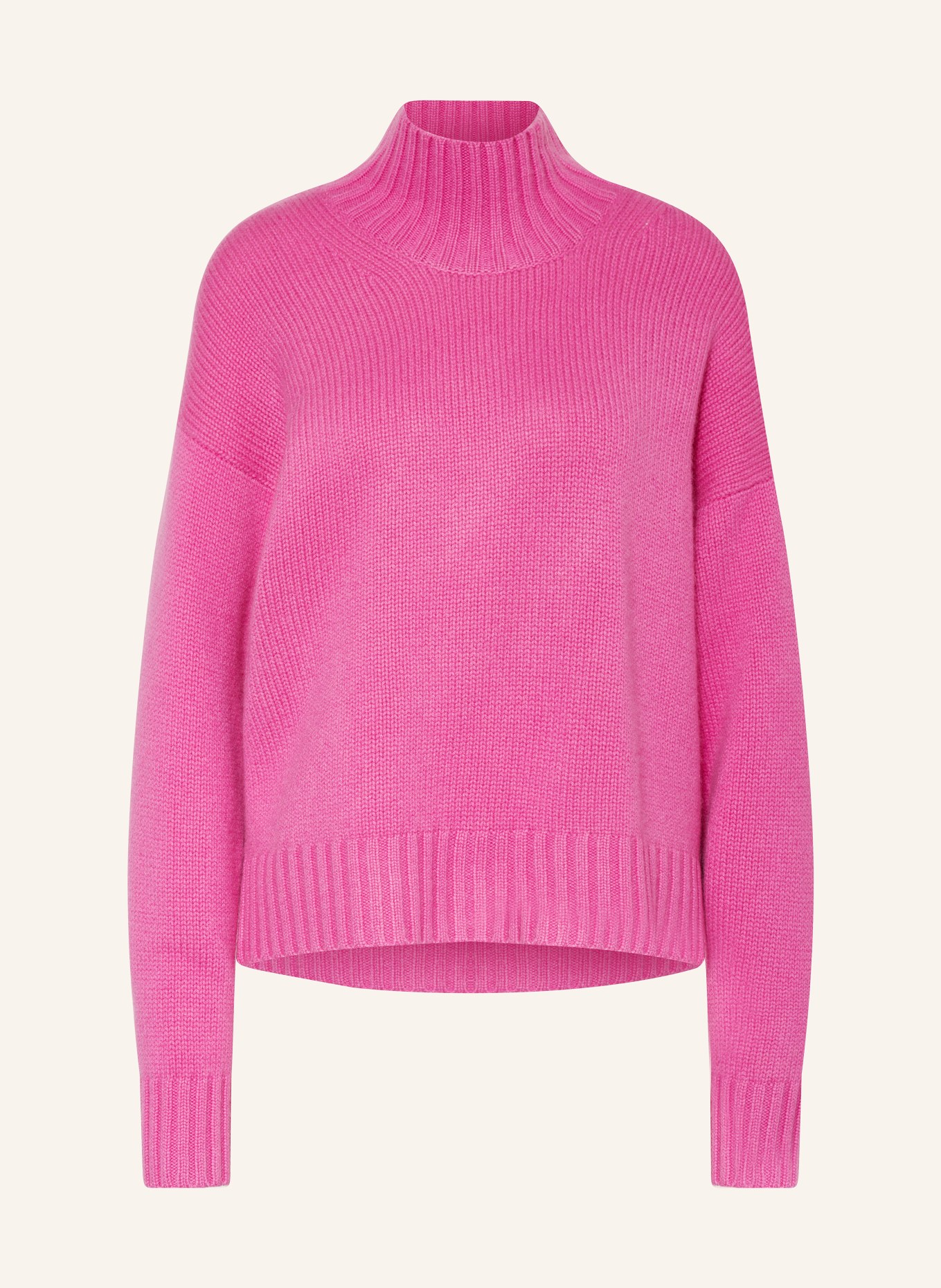 PURSCHOEN Oversized-Pullover FLORENZ aus Cashmere, Farbe: PINK (Bild 1)