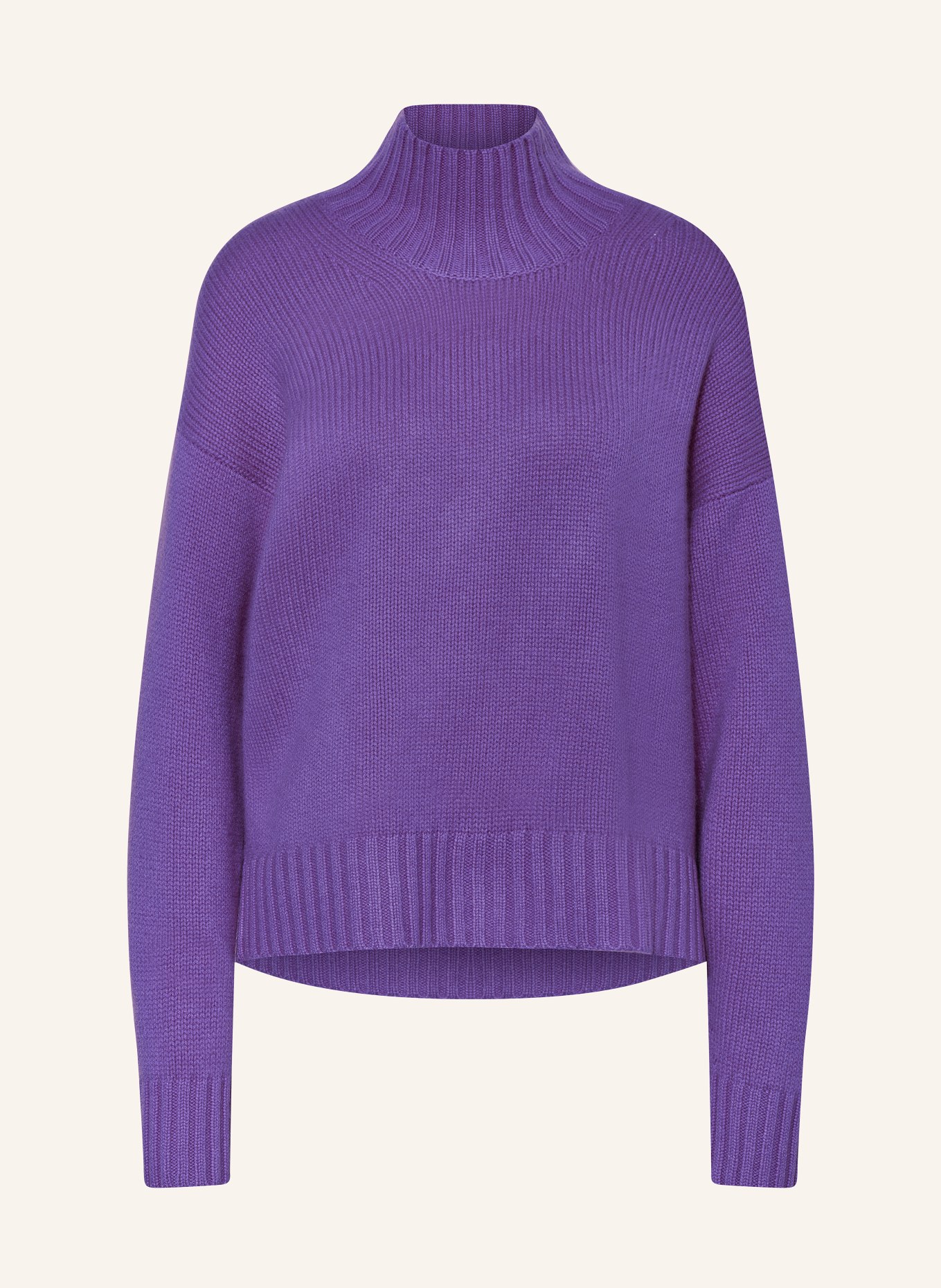 PURSCHOEN Oversized-Pullover FLORENZ aus Cashmere, Farbe: LILA (Bild 1)