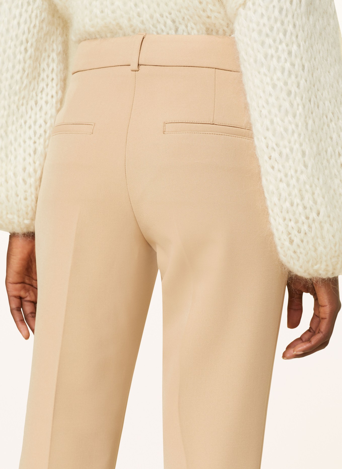 PESERICO EASY Trousers, Color: CAMEL (Image 6)