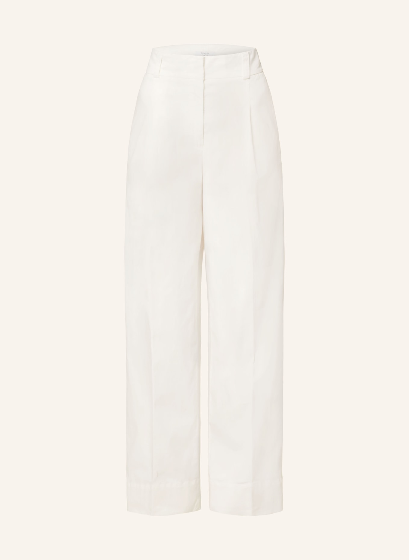 PESERICO EASY Wide leg trousers, Color: CREAM (Image 1)