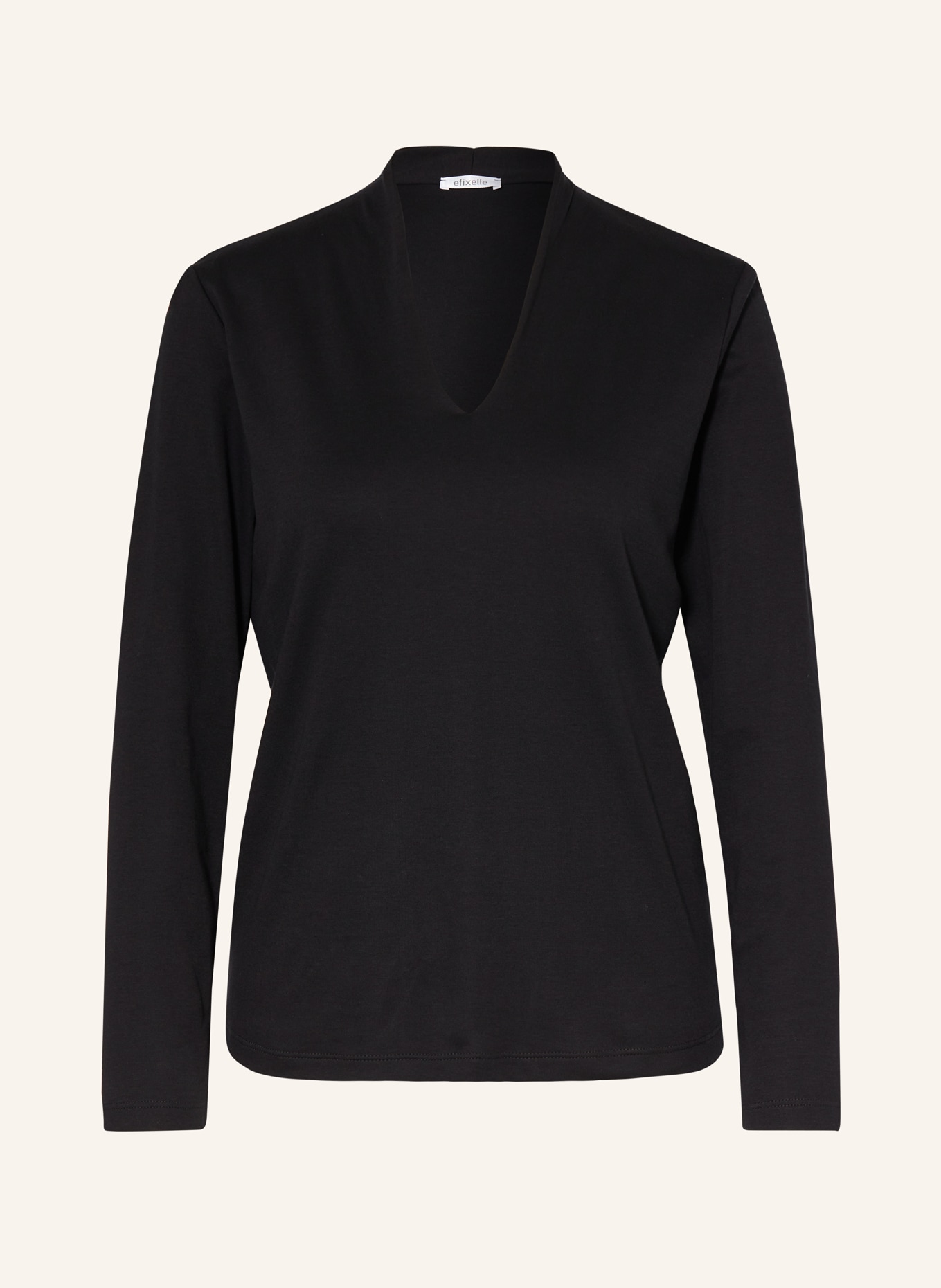 efixelle Long sleeve shirt, Color: BLACK (Image 1)