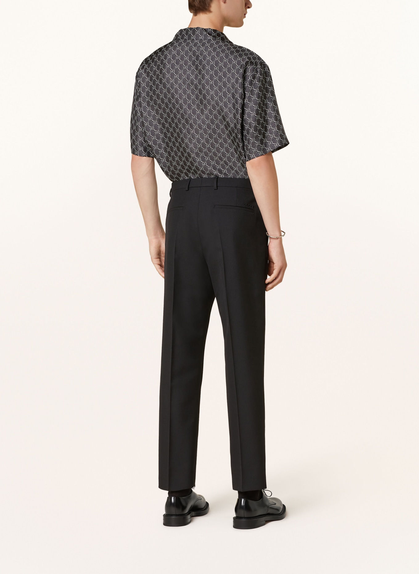 GUCCI Suit trousers regular fit, Color: BLACK (Image 3)