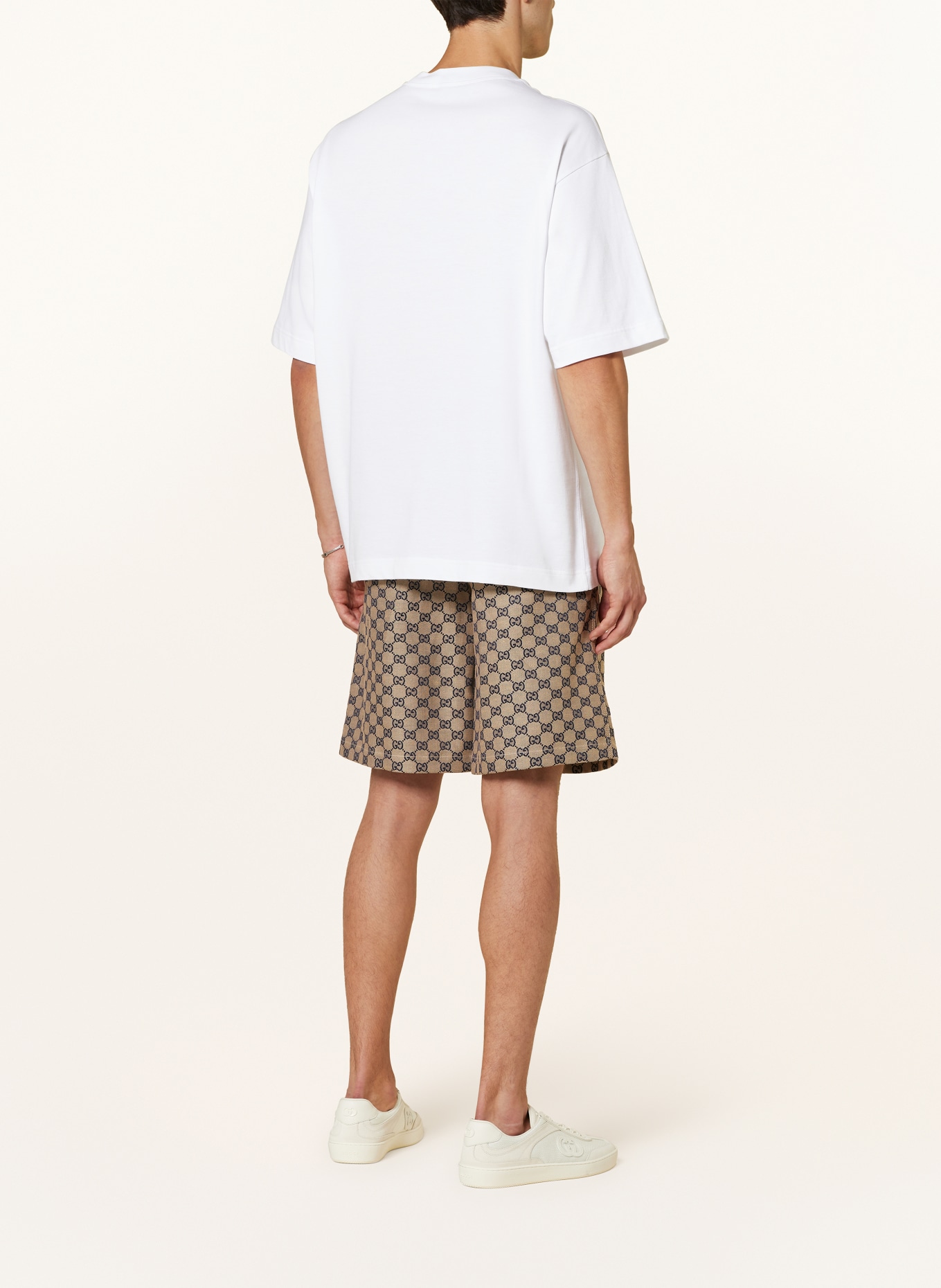 GUCCI T-Shirt: WEISS/ BLAU/ ROT