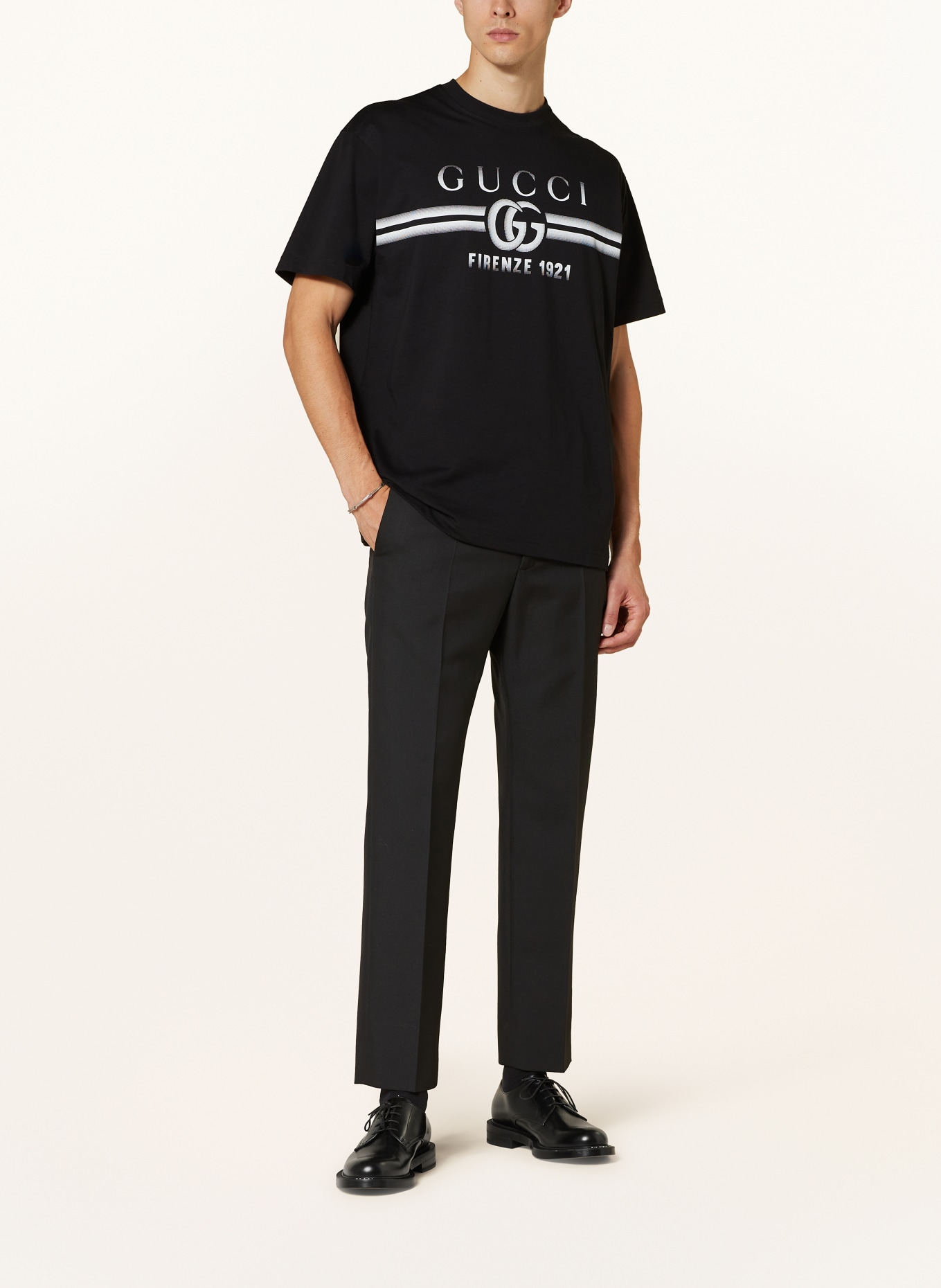 Black t shirt gucci store