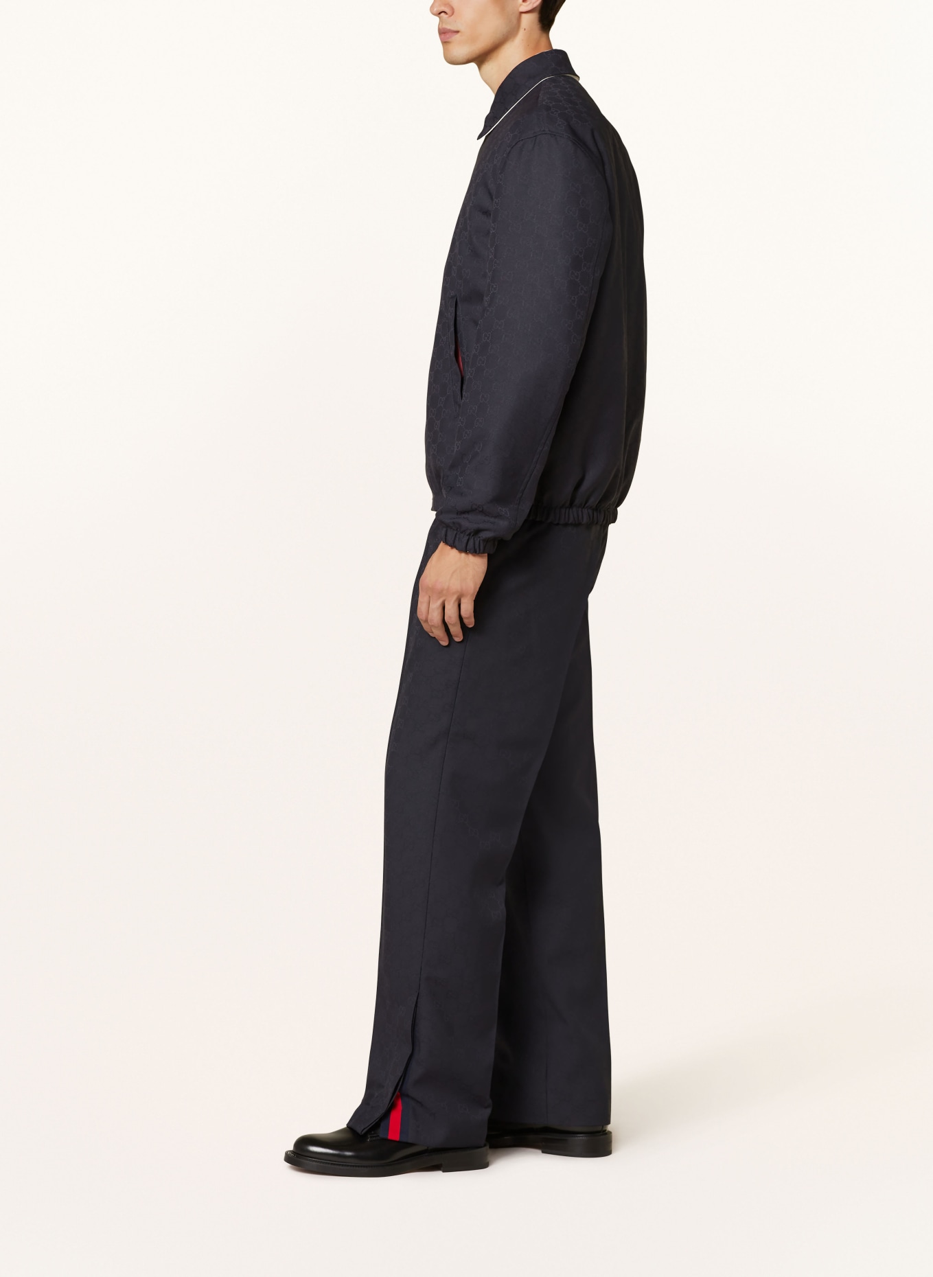 GUCCI Pants in jogger style regular fit, Color: DARK BLUE (Image 4)