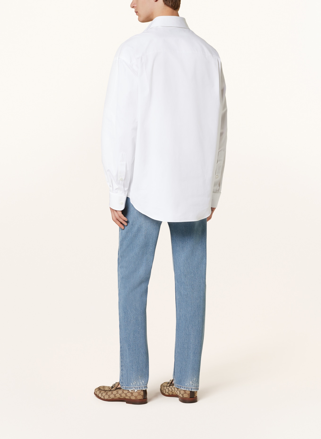 GUCCI Jeans Extra Slim Fit: 4447 BLUE WASHED