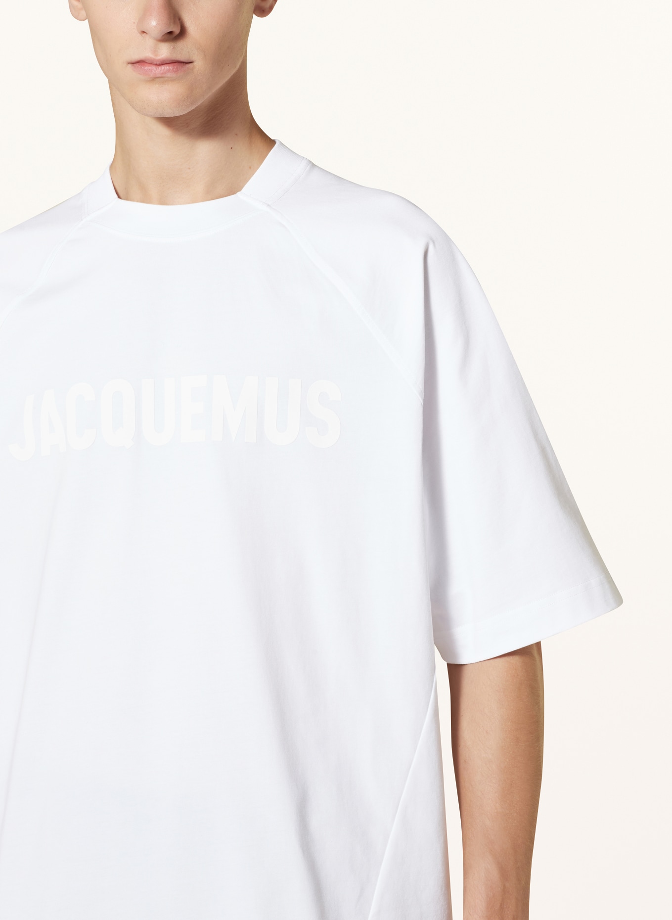 JACQUEMUS Tričko LE TSHIRT TYPO, Barva: BÍLÁ (Obrázek 4)