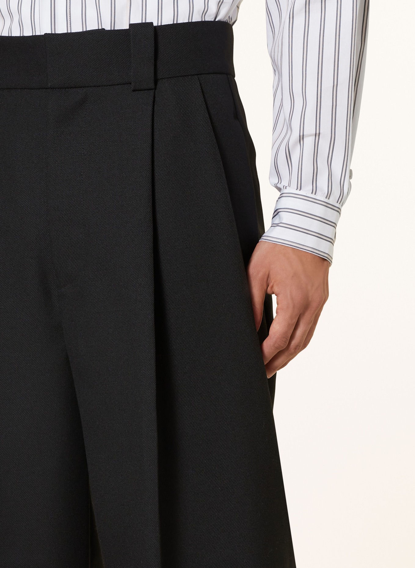 JACQUEMUS Pants LE PANTALON MARZIO regular fit in black