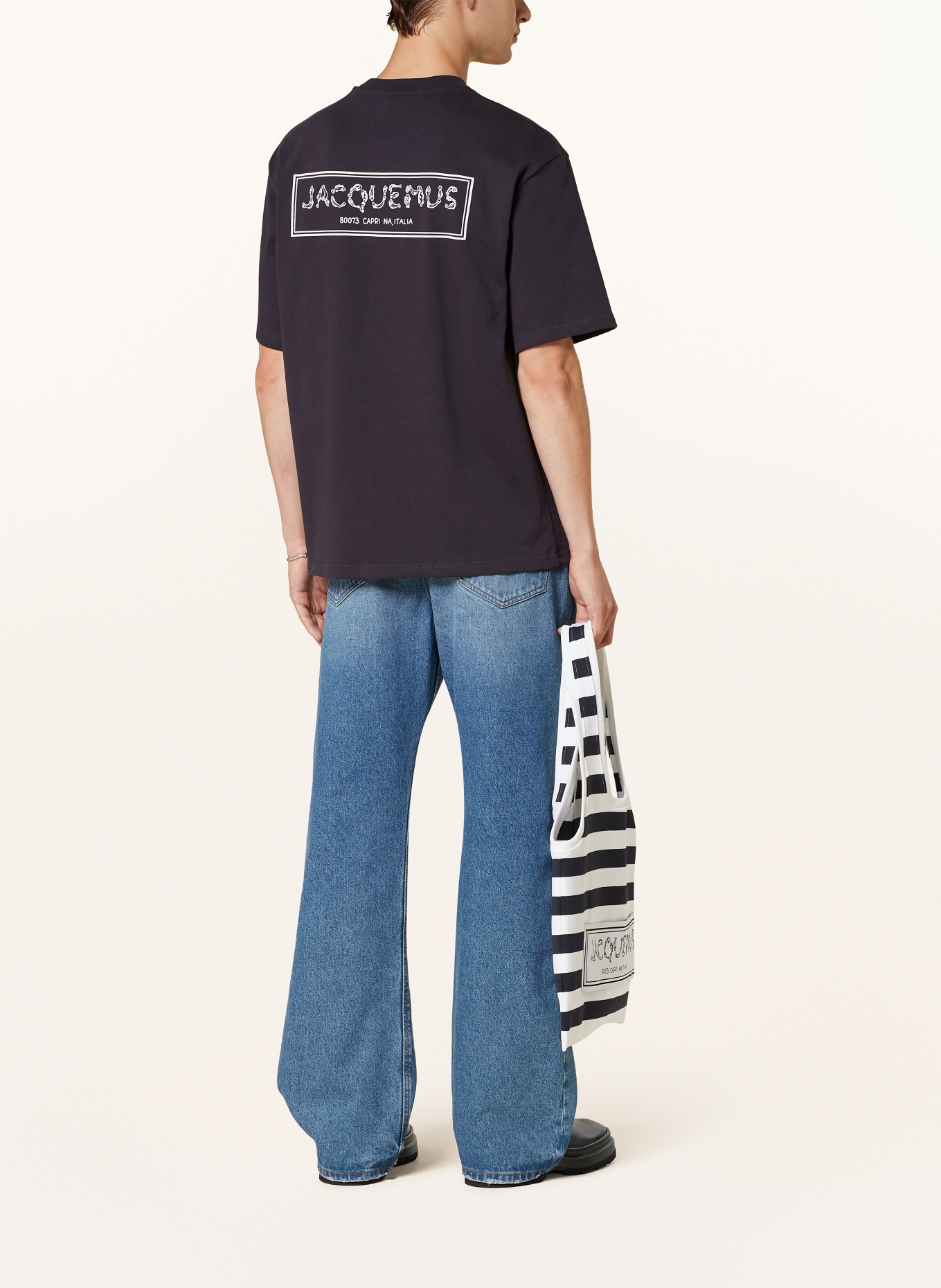 JACQUEMUS T-Shirt, Farbe: DUNKELBLAU (Bild 2)