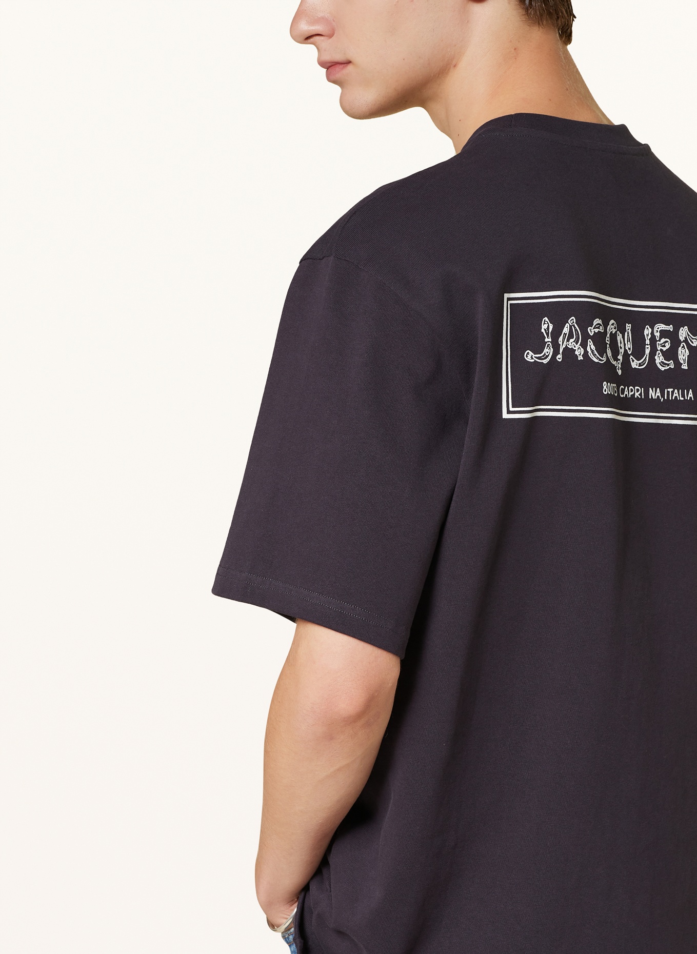 JACQUEMUS T-Shirt, Farbe: DUNKELBLAU (Bild 4)