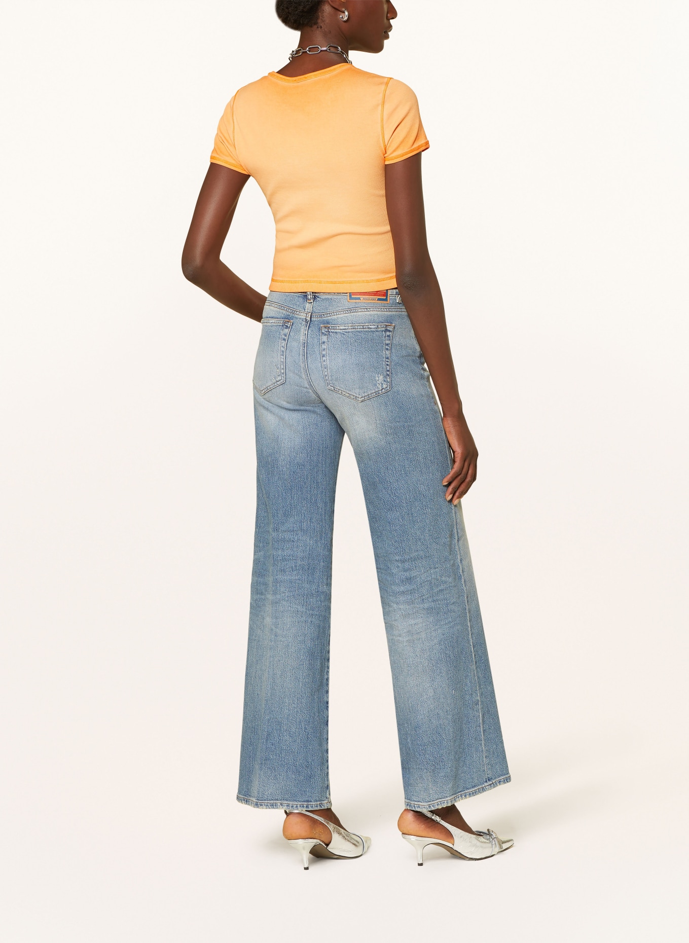 DIESEL Straight jeans D-AKEMI, Color: 01 (Image 3)