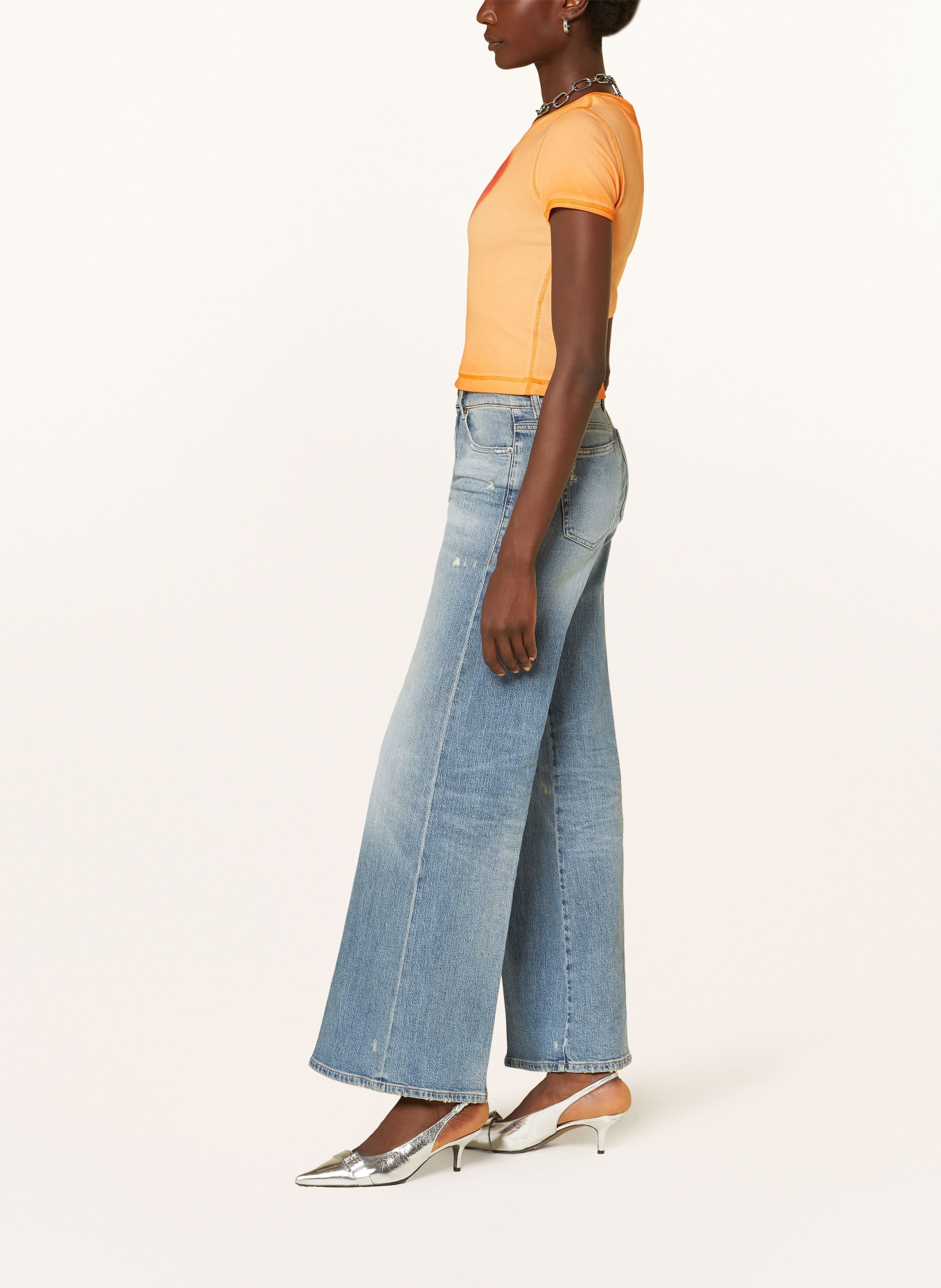 DIESEL Straight jeans D-AKEMI, Color: 01 (Image 4)