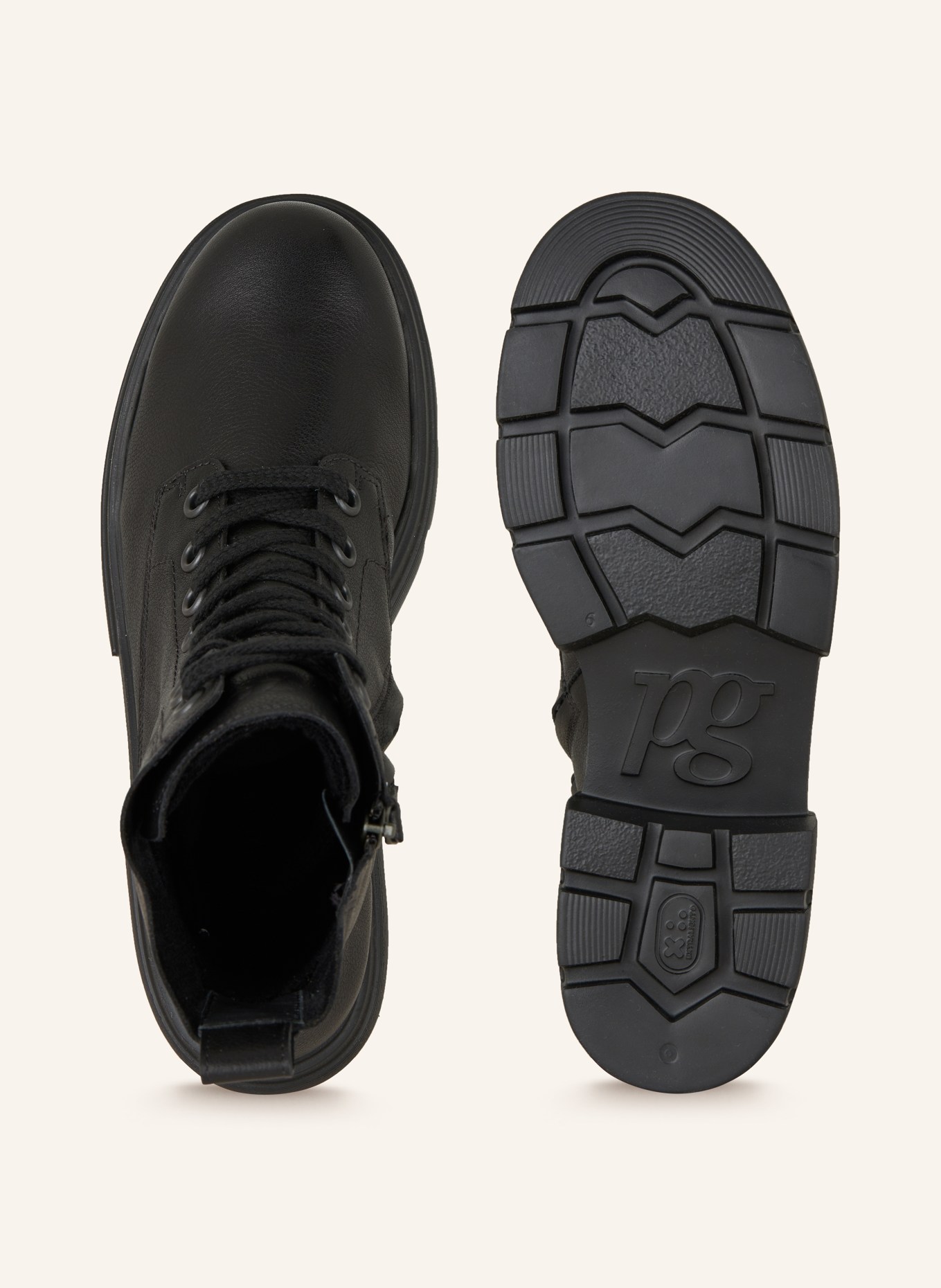 paul green Schnürboots: SCHWARZ