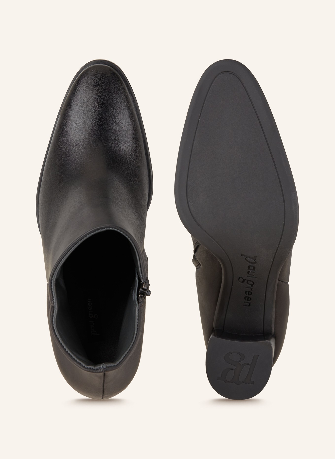paul green Stiefeletten: SCHWARZ