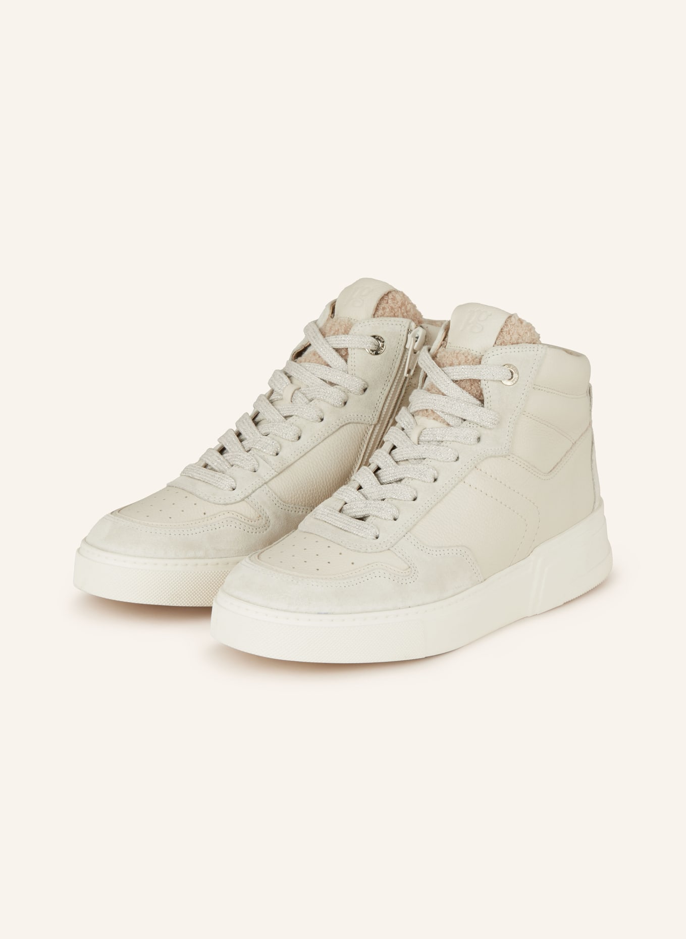 paul green High top sneakers lined
