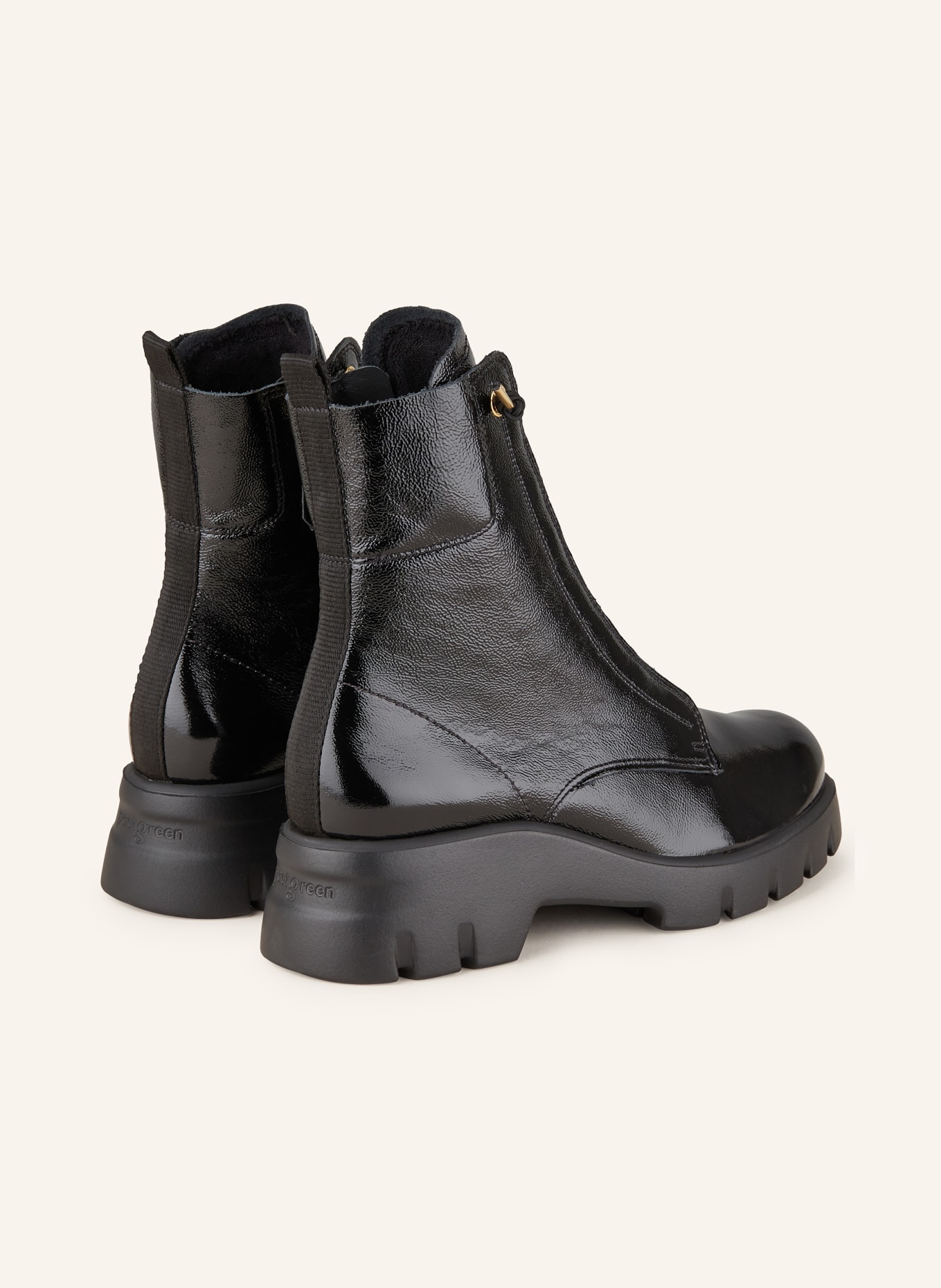paul green Schnürboots: SCHWARZ
