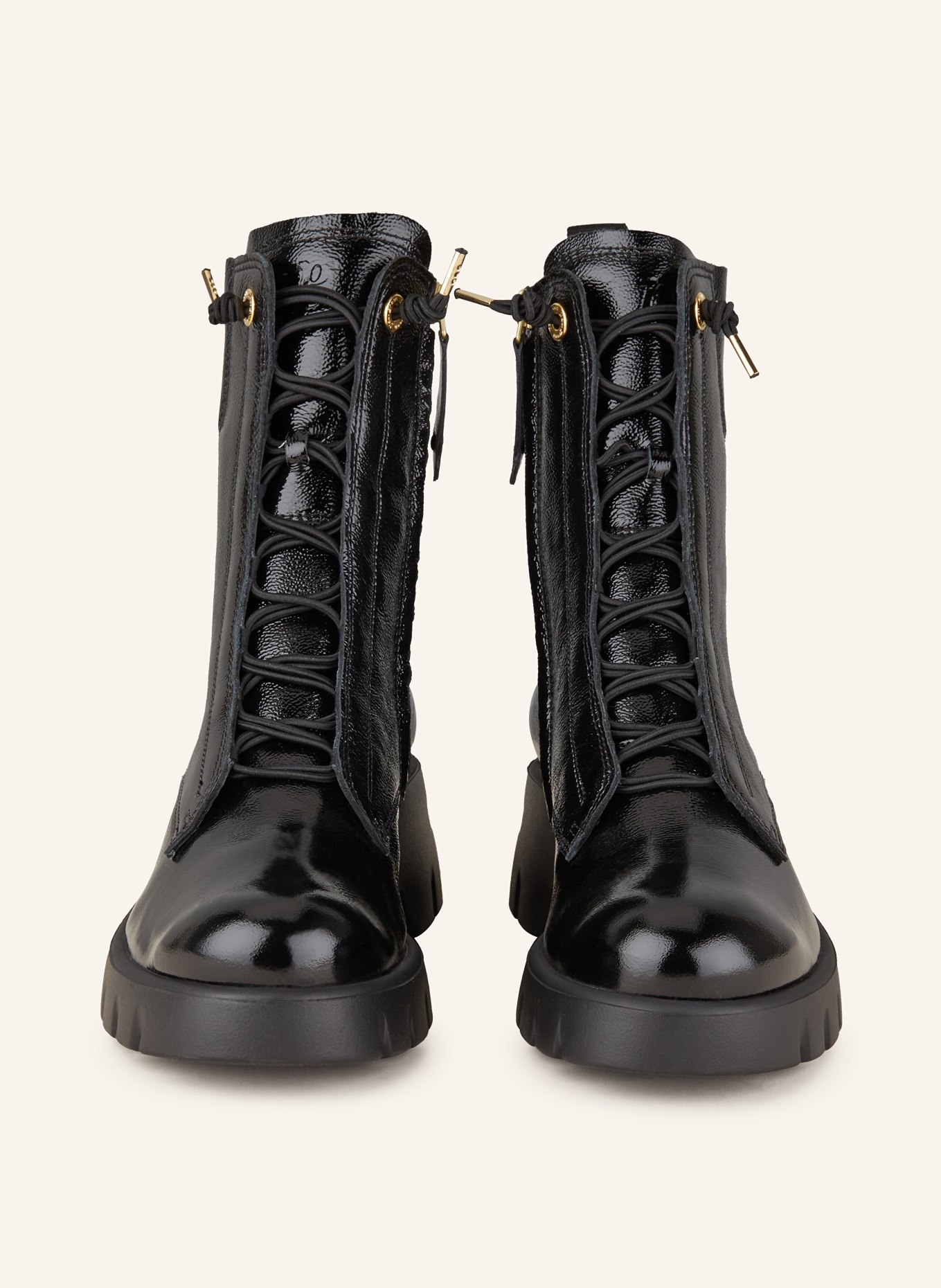 paul green Schnürboots: SCHWARZ