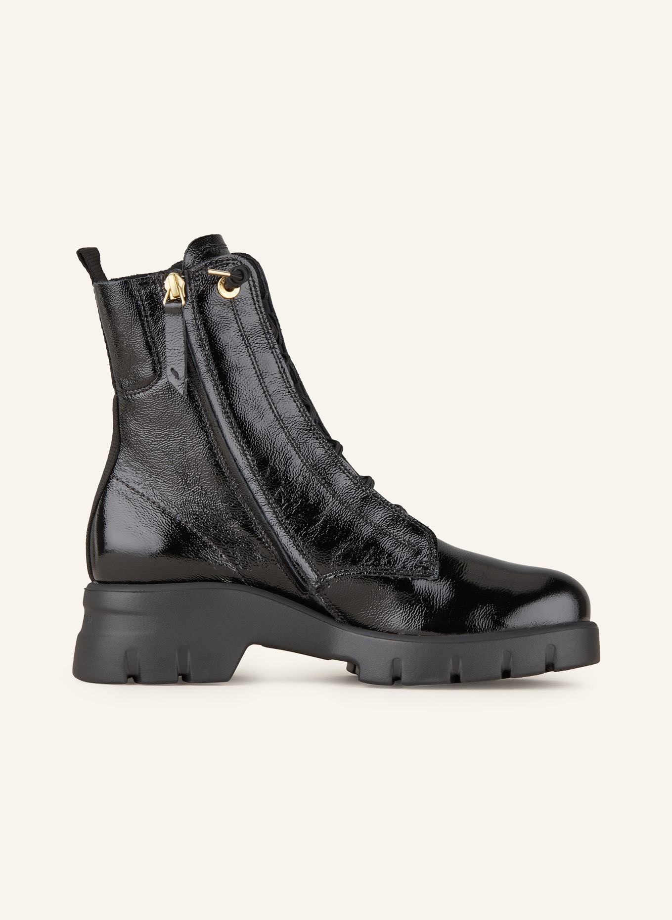 paul green Schnürboots: SCHWARZ