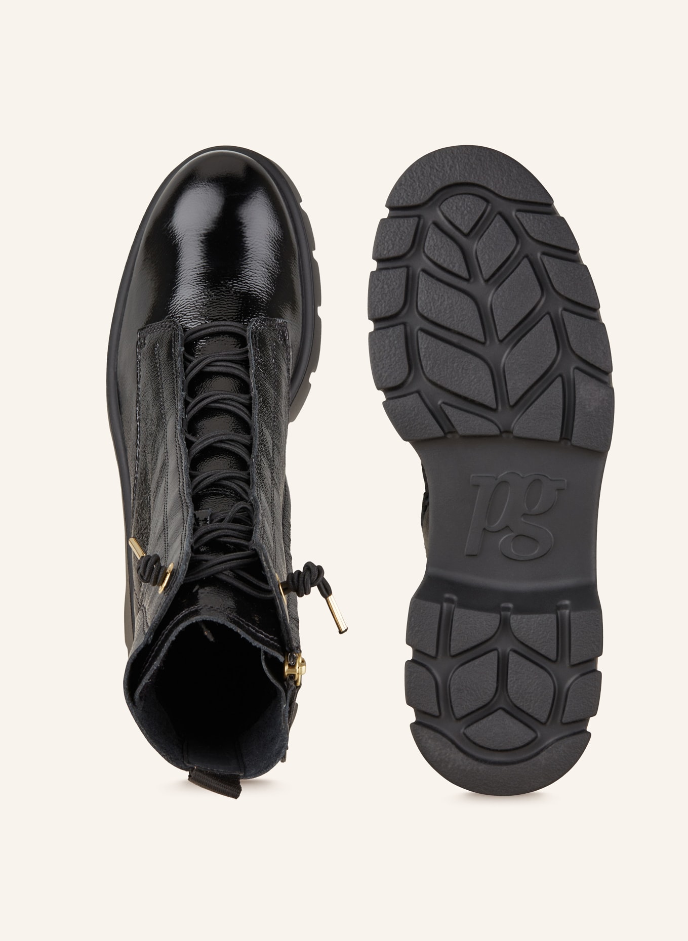 paul green Schnürboots: SCHWARZ