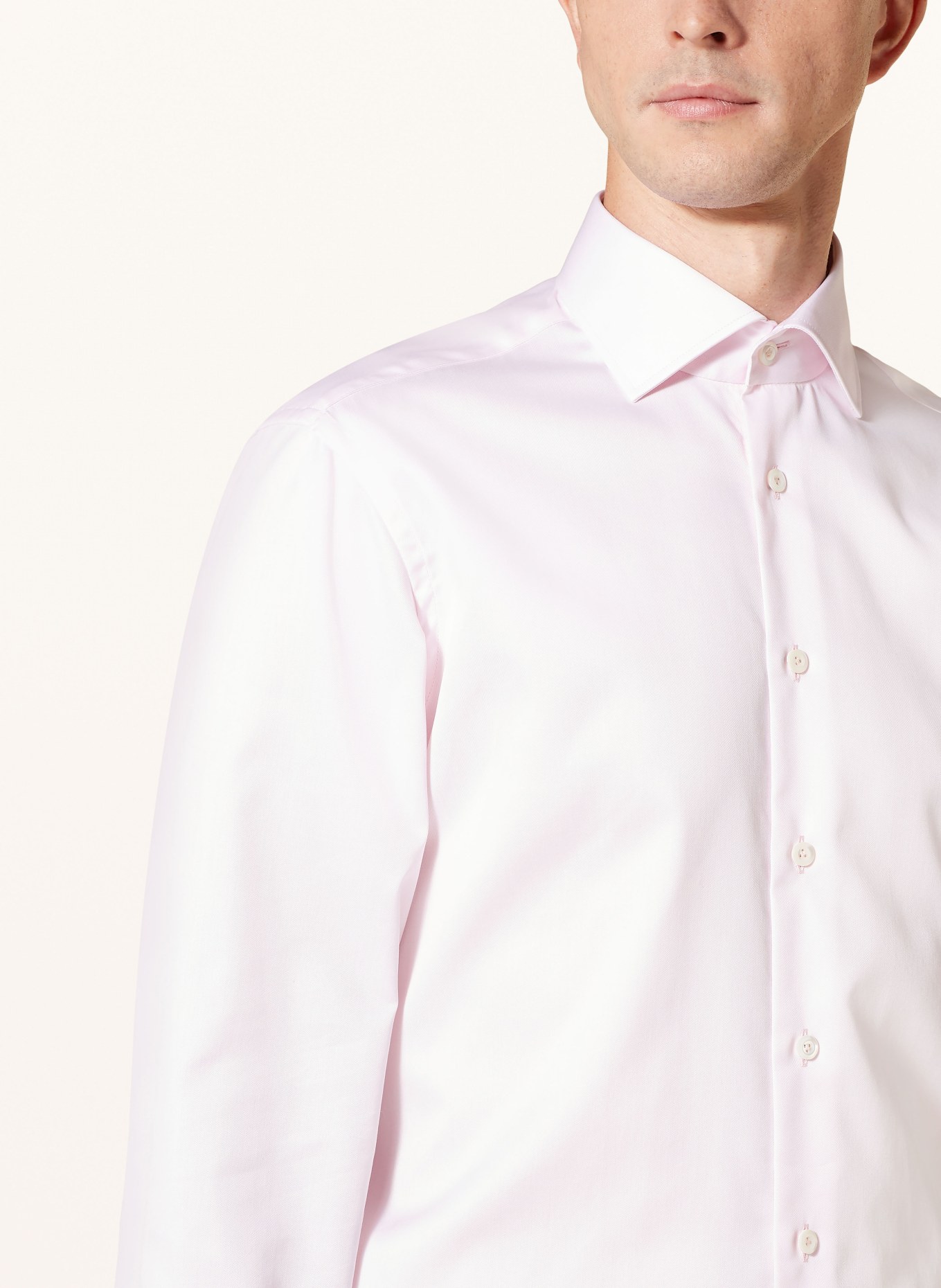 van Laack Shirt tailored fit, Color: LIGHT PINK (Image 4)